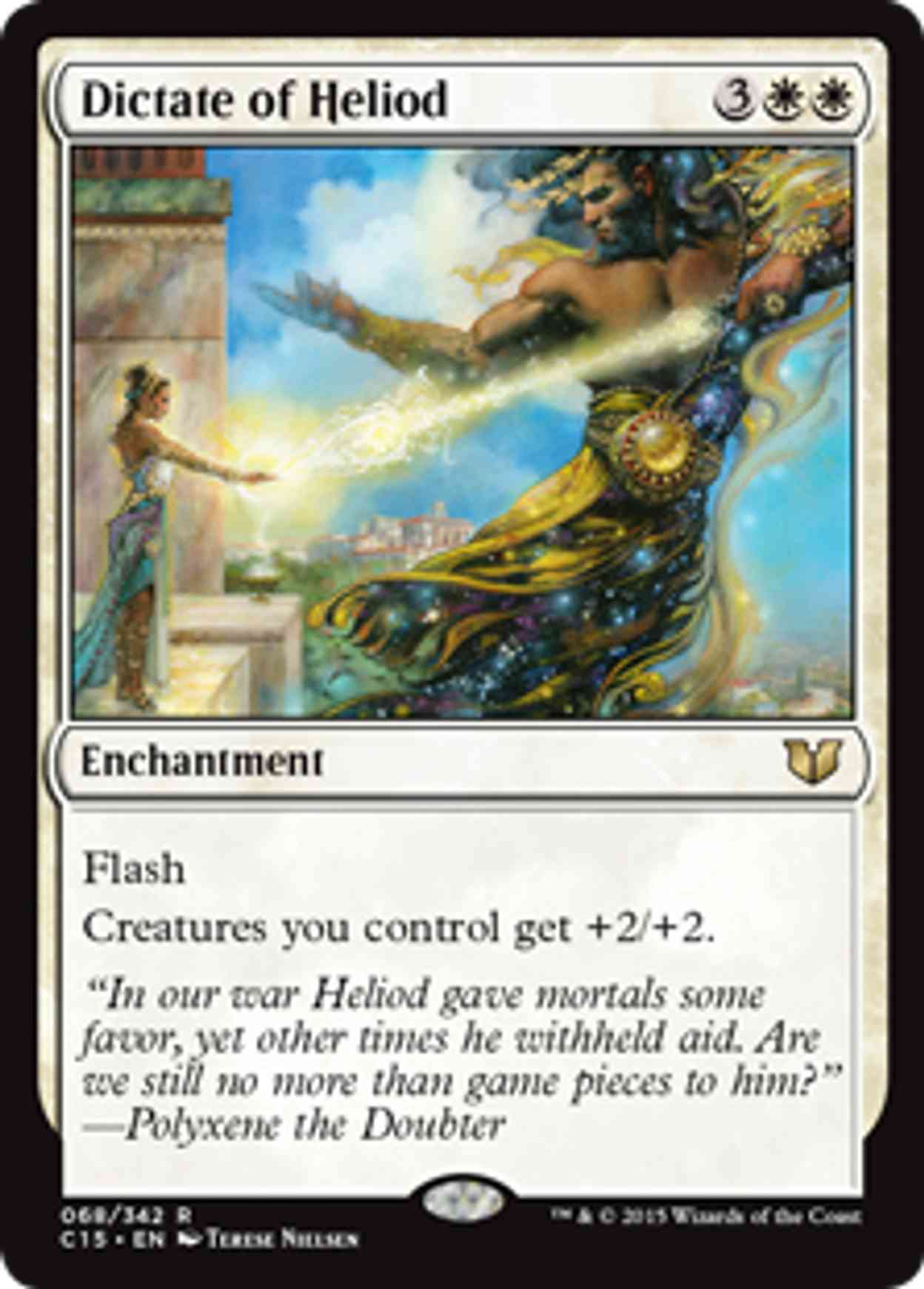 Dictate of Heliod magic card front