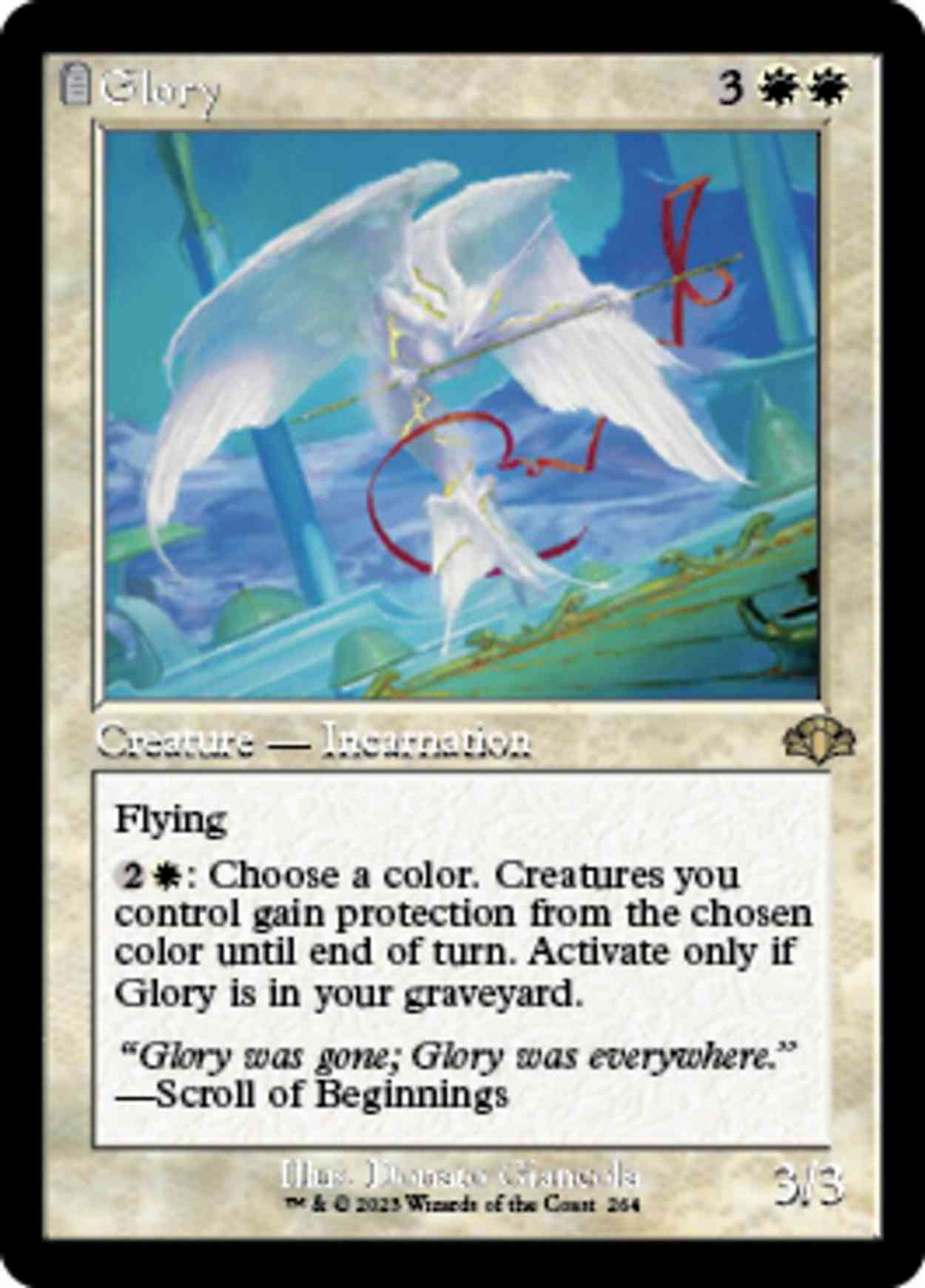 Glory (Retro Frame) magic card front