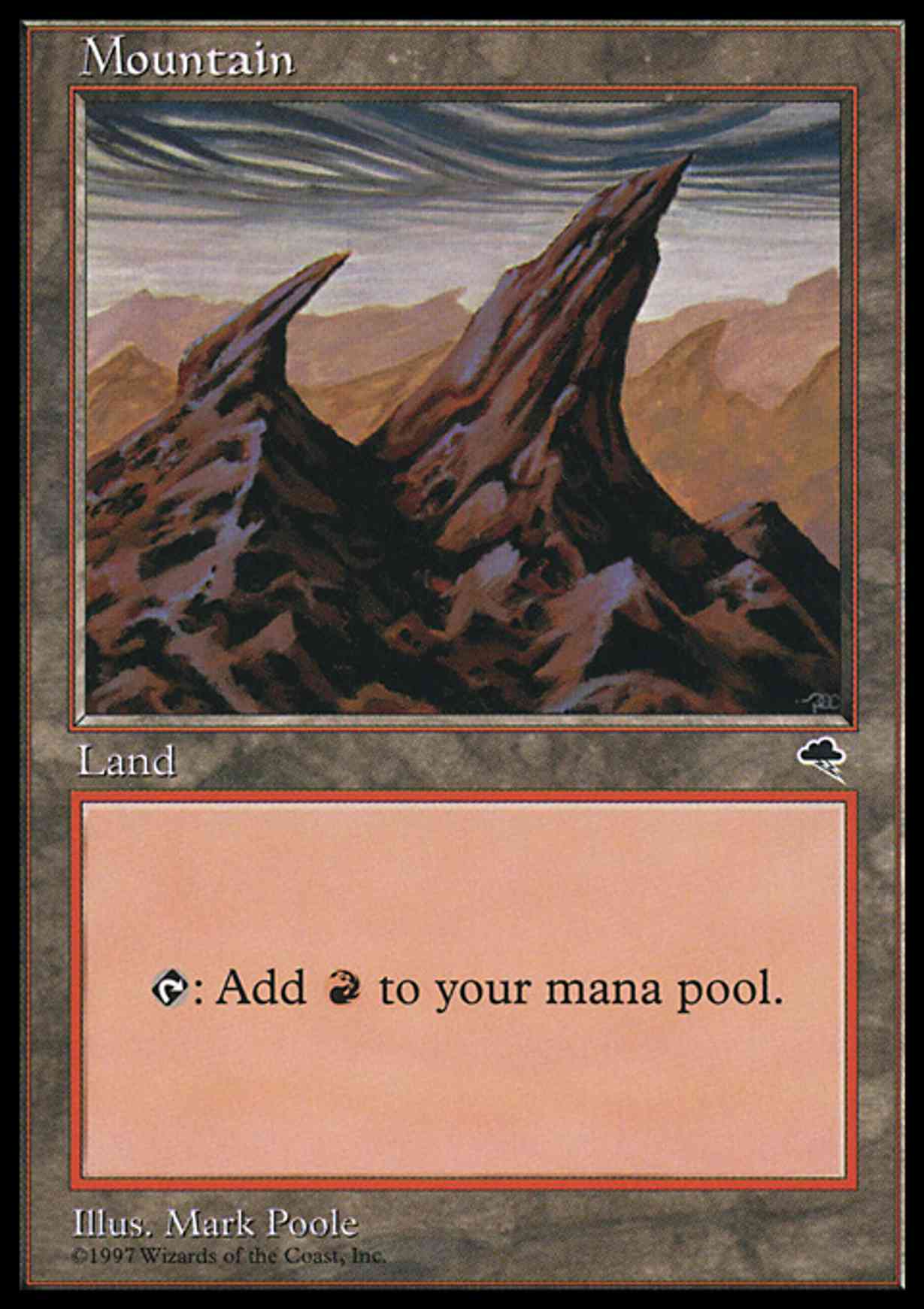Mountain (Right) magic card front