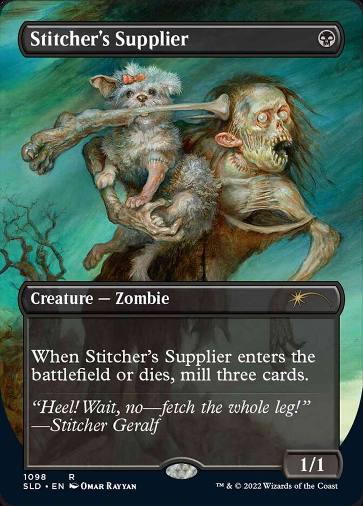 Stitcher's Supplier (Borderless) magic card front