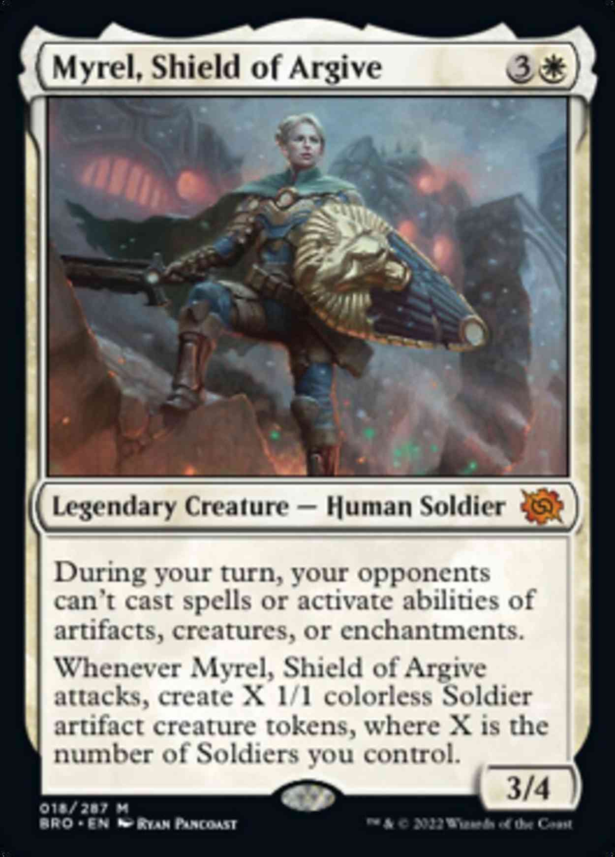 Myrel, Shield of Argive magic card front