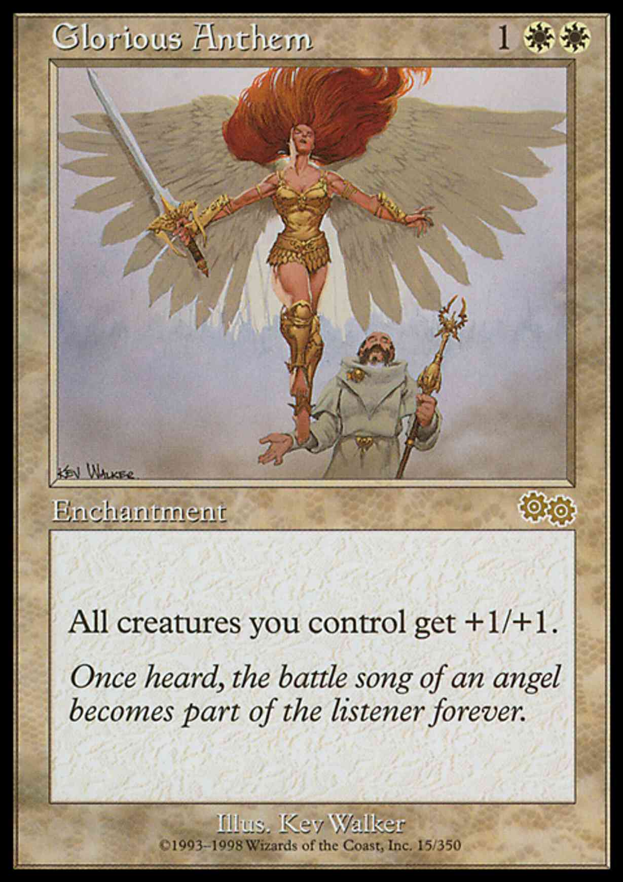 Glorious Anthem magic card front