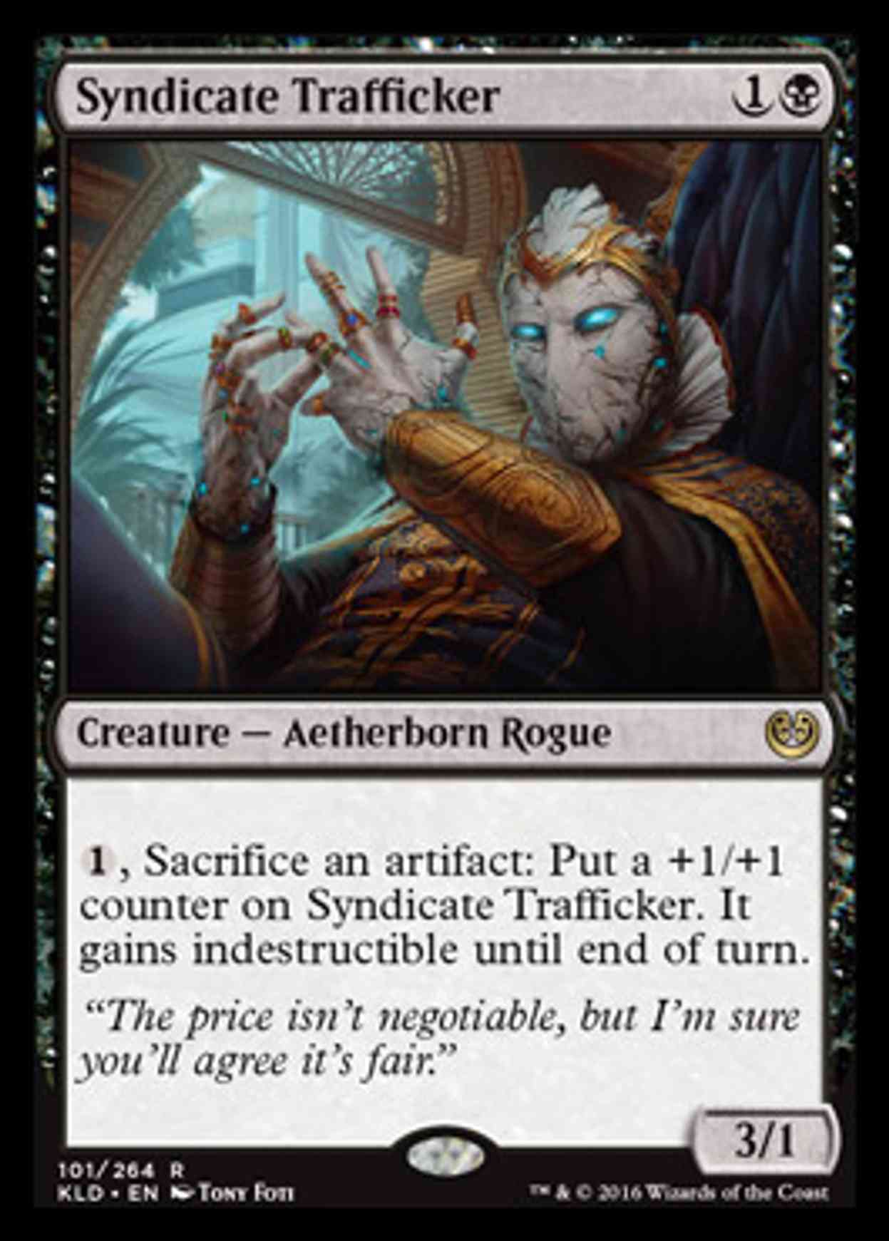 Syndicate Trafficker magic card front
