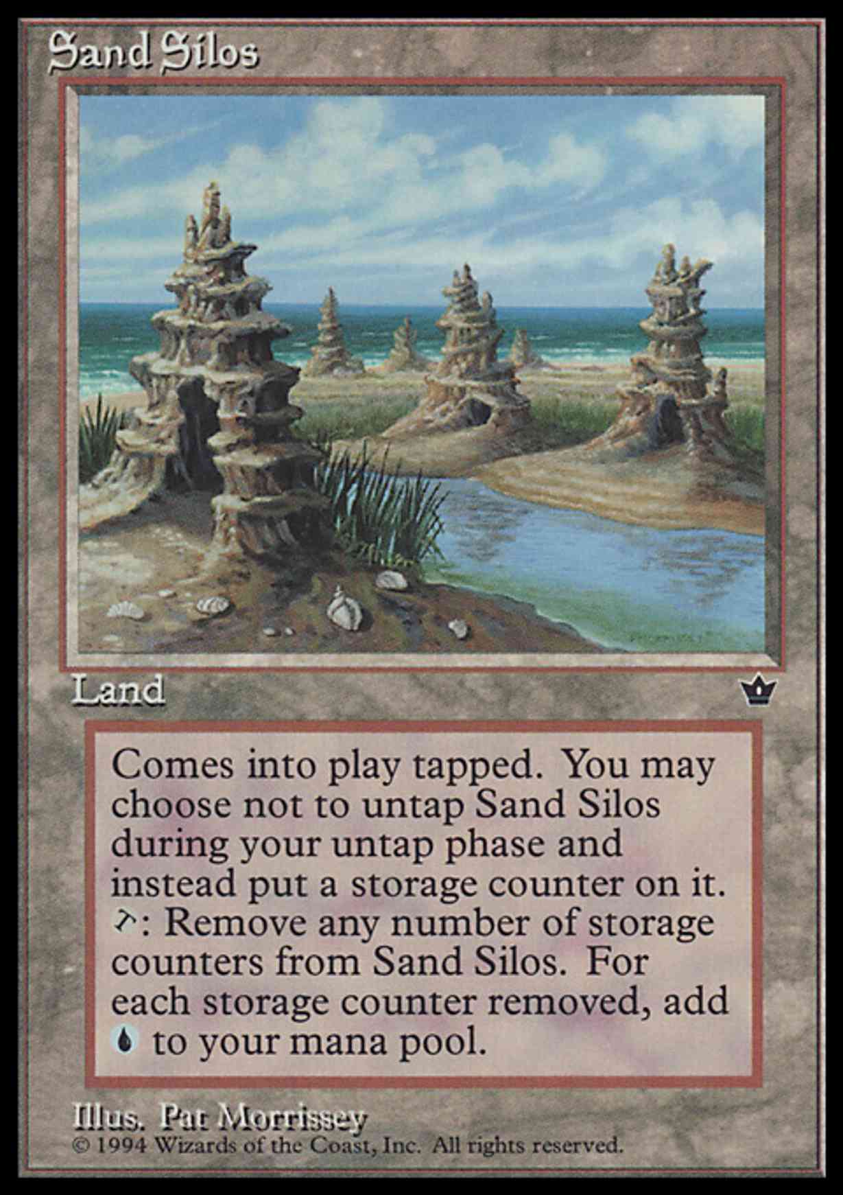 Sand Silos magic card front