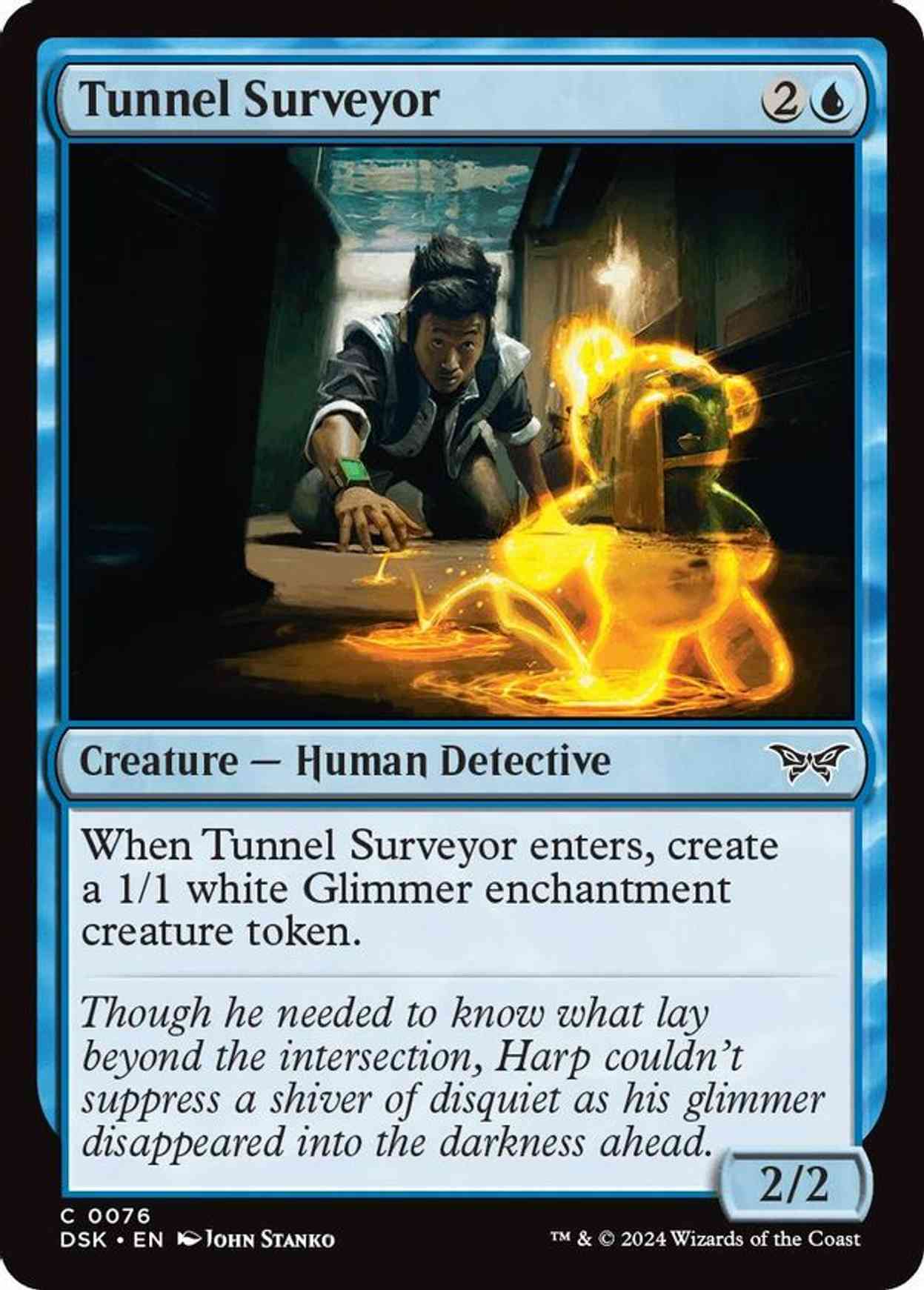 Tunnel Surveyor magic card front