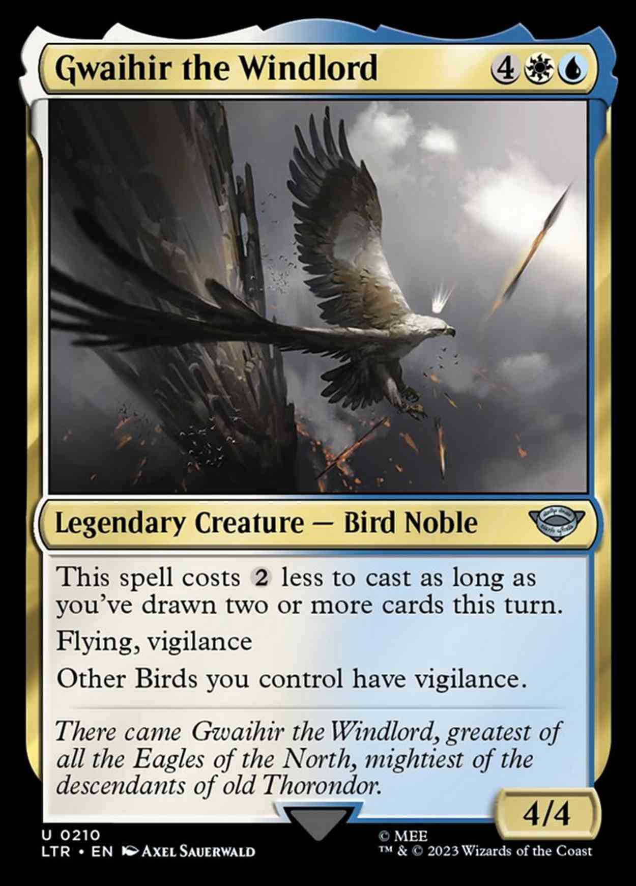 Gwaihir the Windlord magic card front