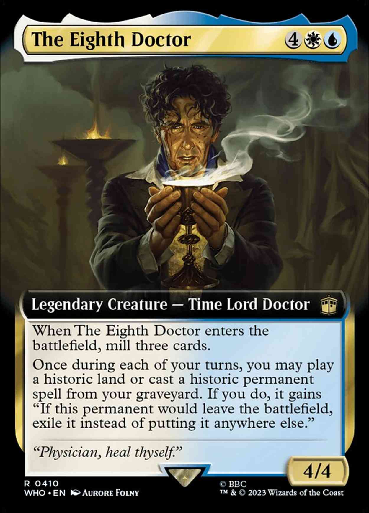 The Eighth Doctor (Extended Art) magic card front