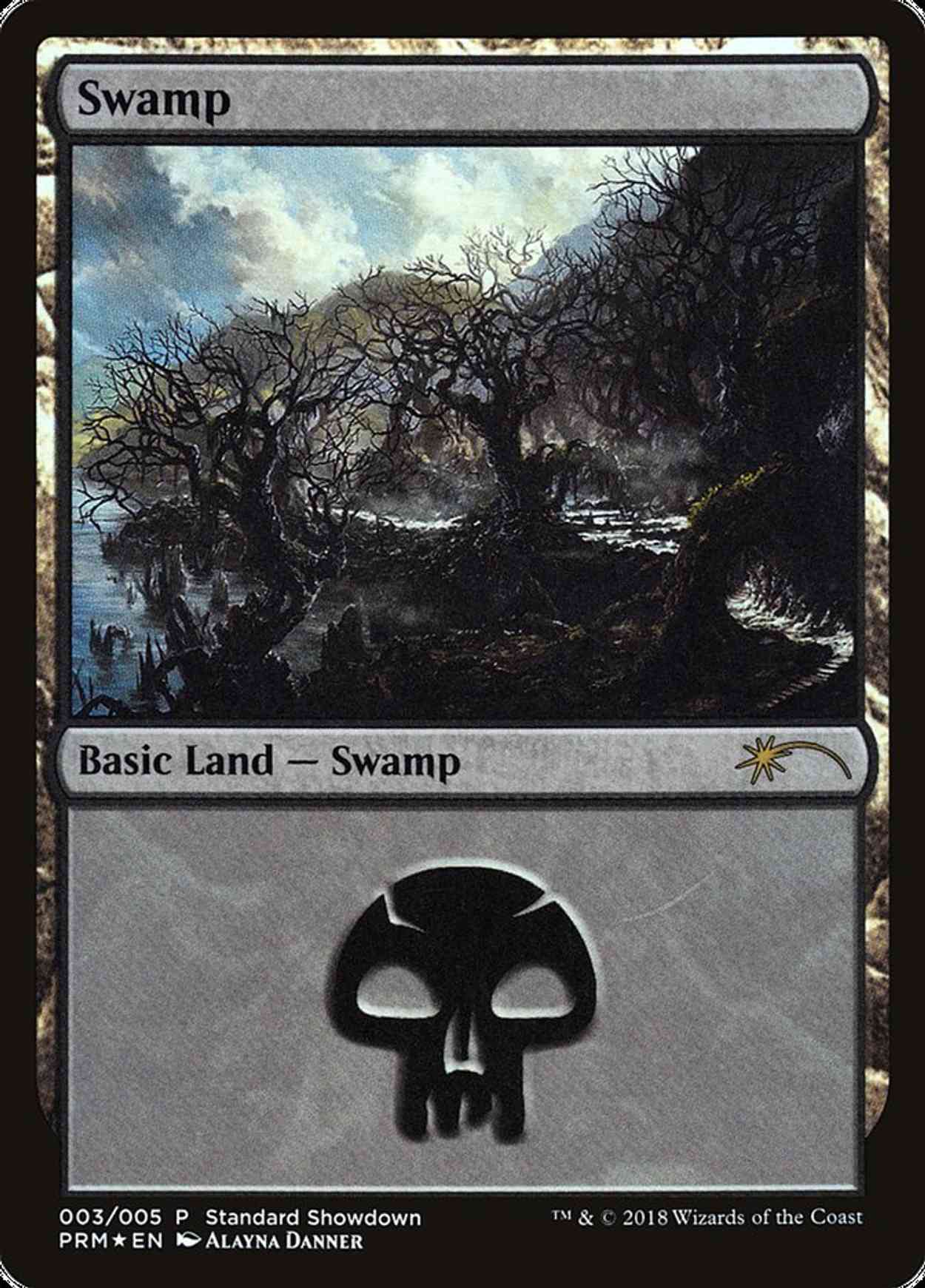 Swamp (Alayna Danner) magic card front