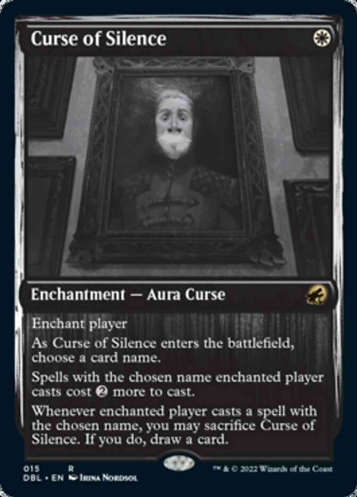 Curse of Silence magic card front