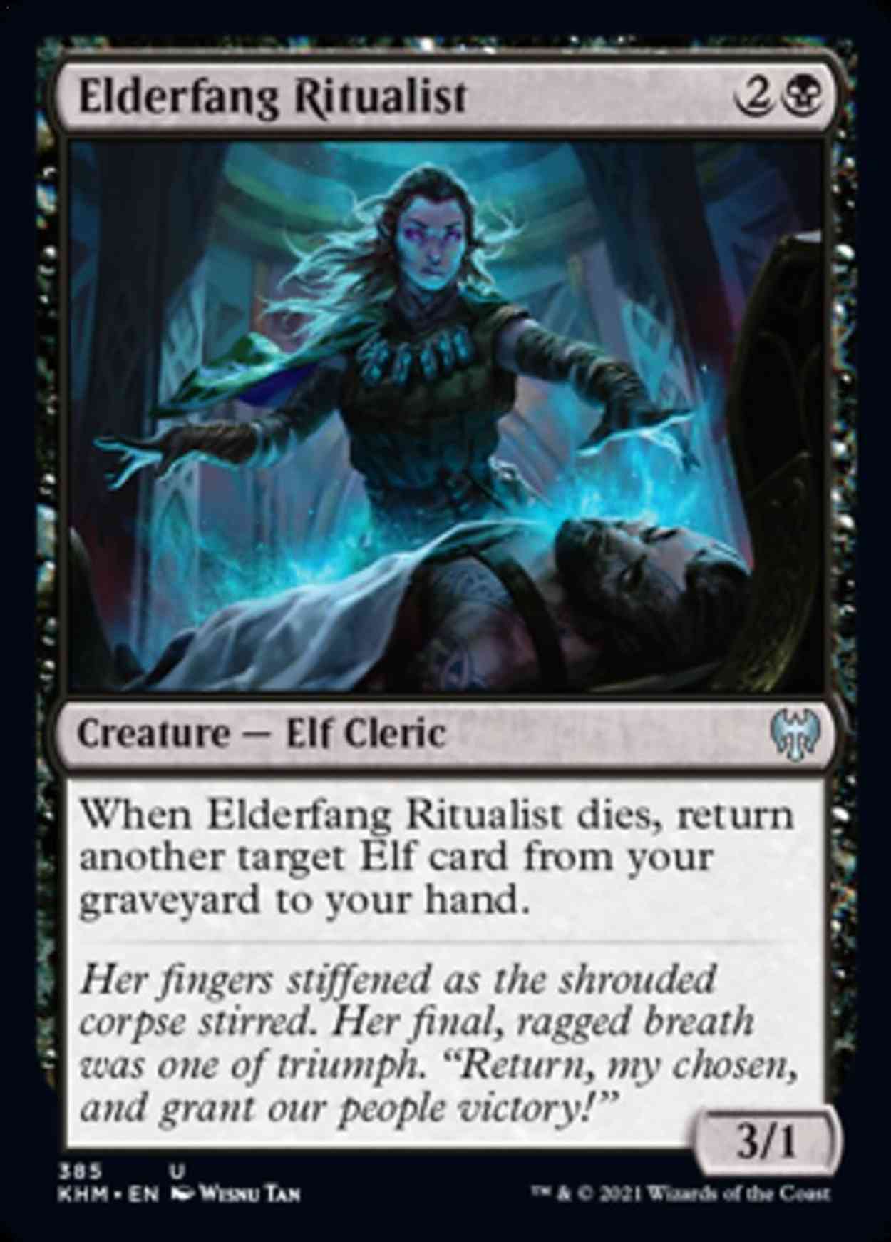 Elderfang Ritualist magic card front