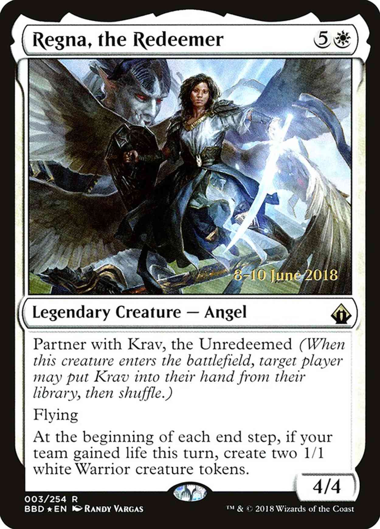 Regna, the Redeemer magic card front