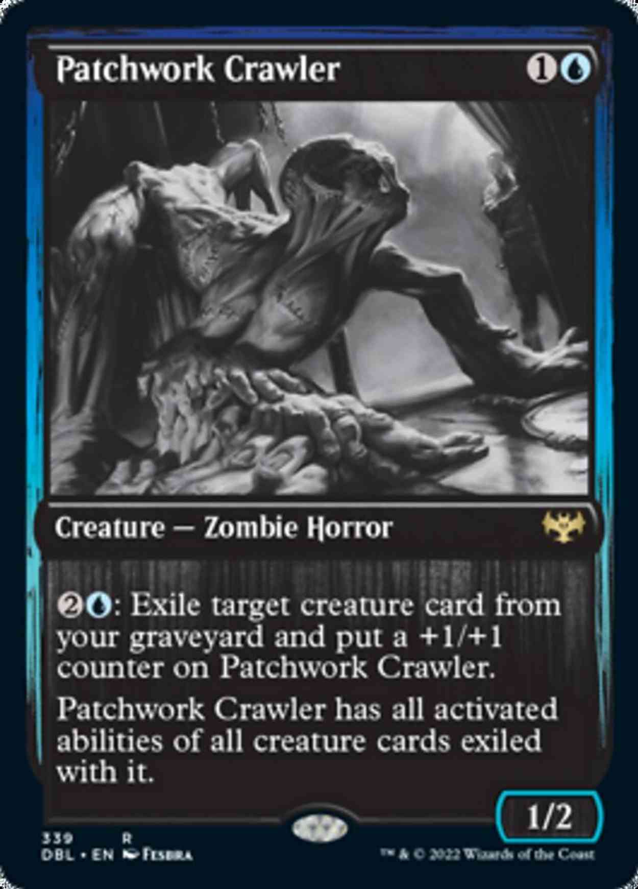 Patchwork Crawler magic card front