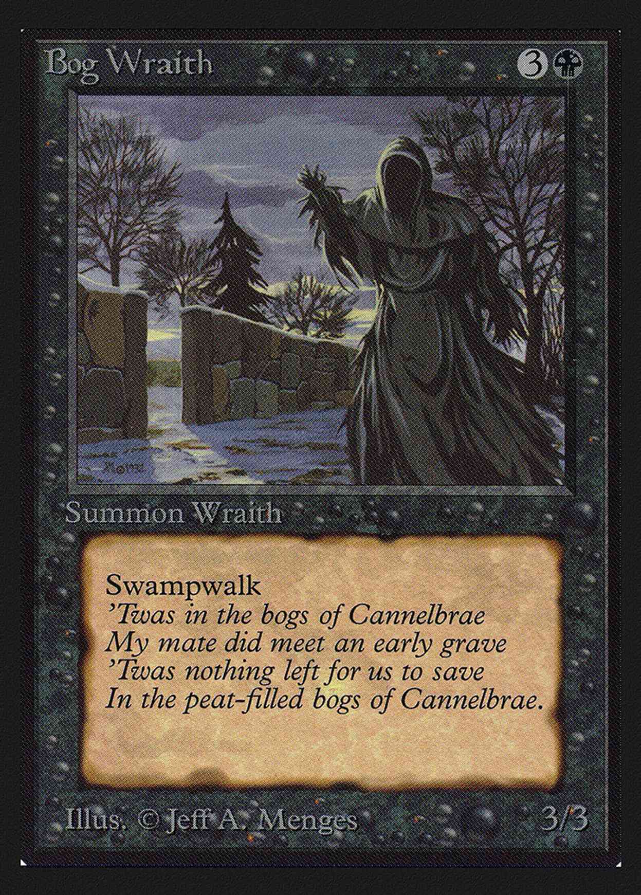 Bog Wraith (CE) magic card front