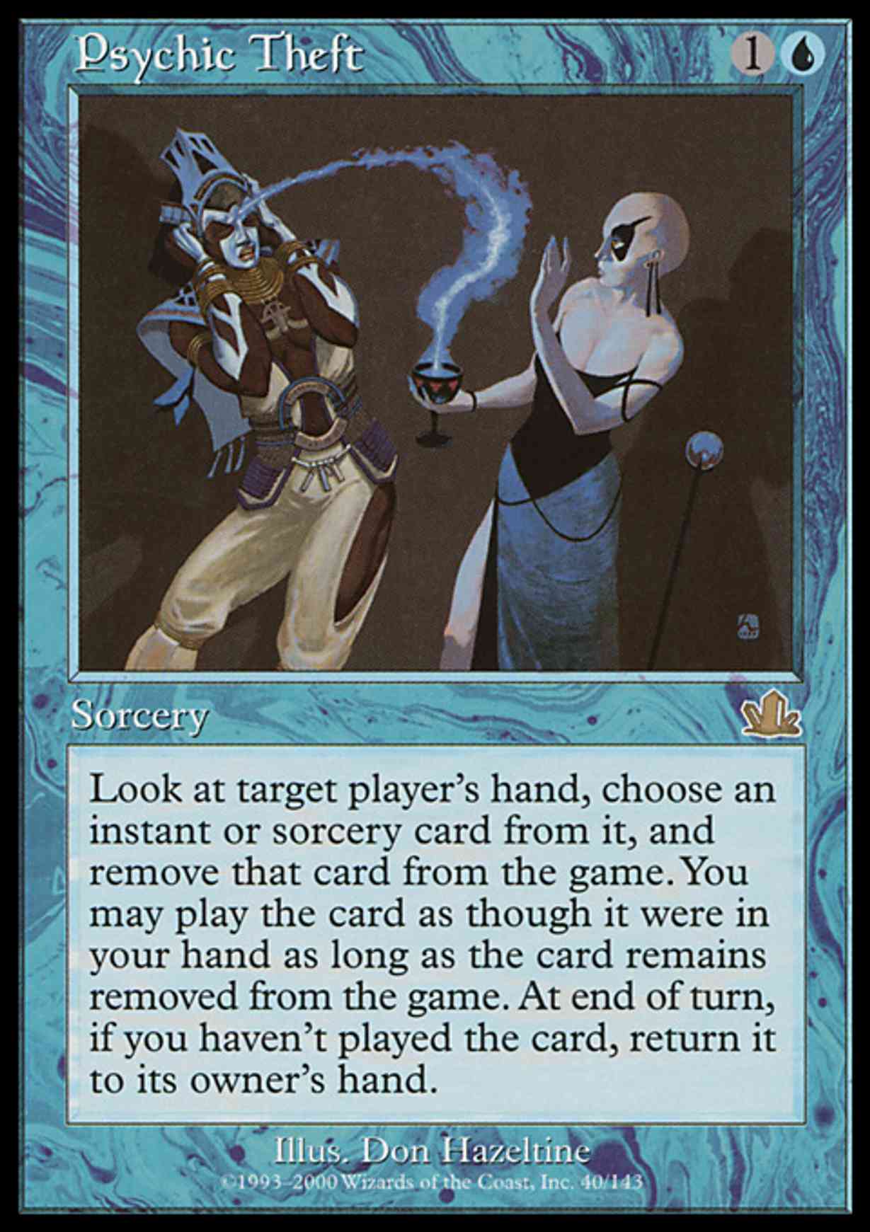Psychic Theft magic card front