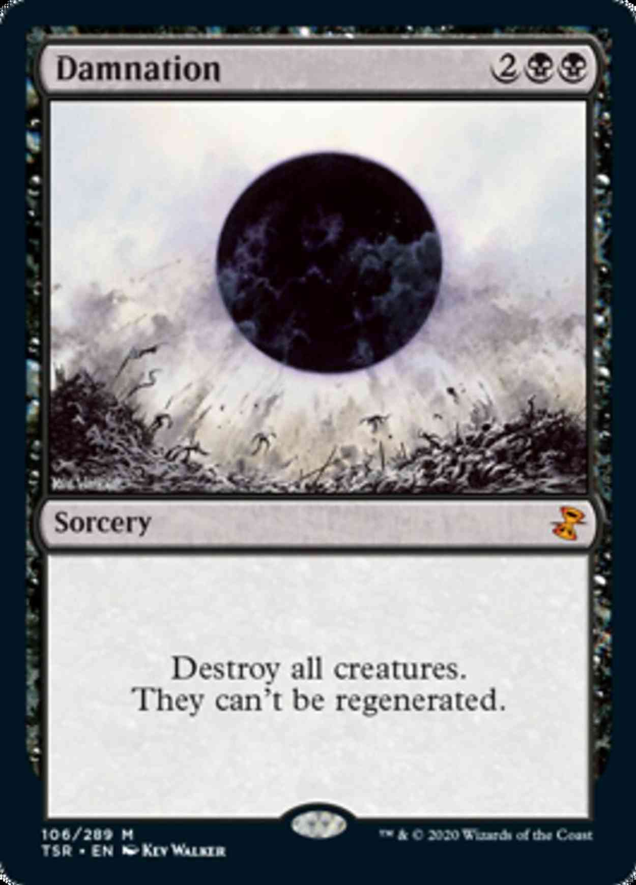 Damnation magic card front