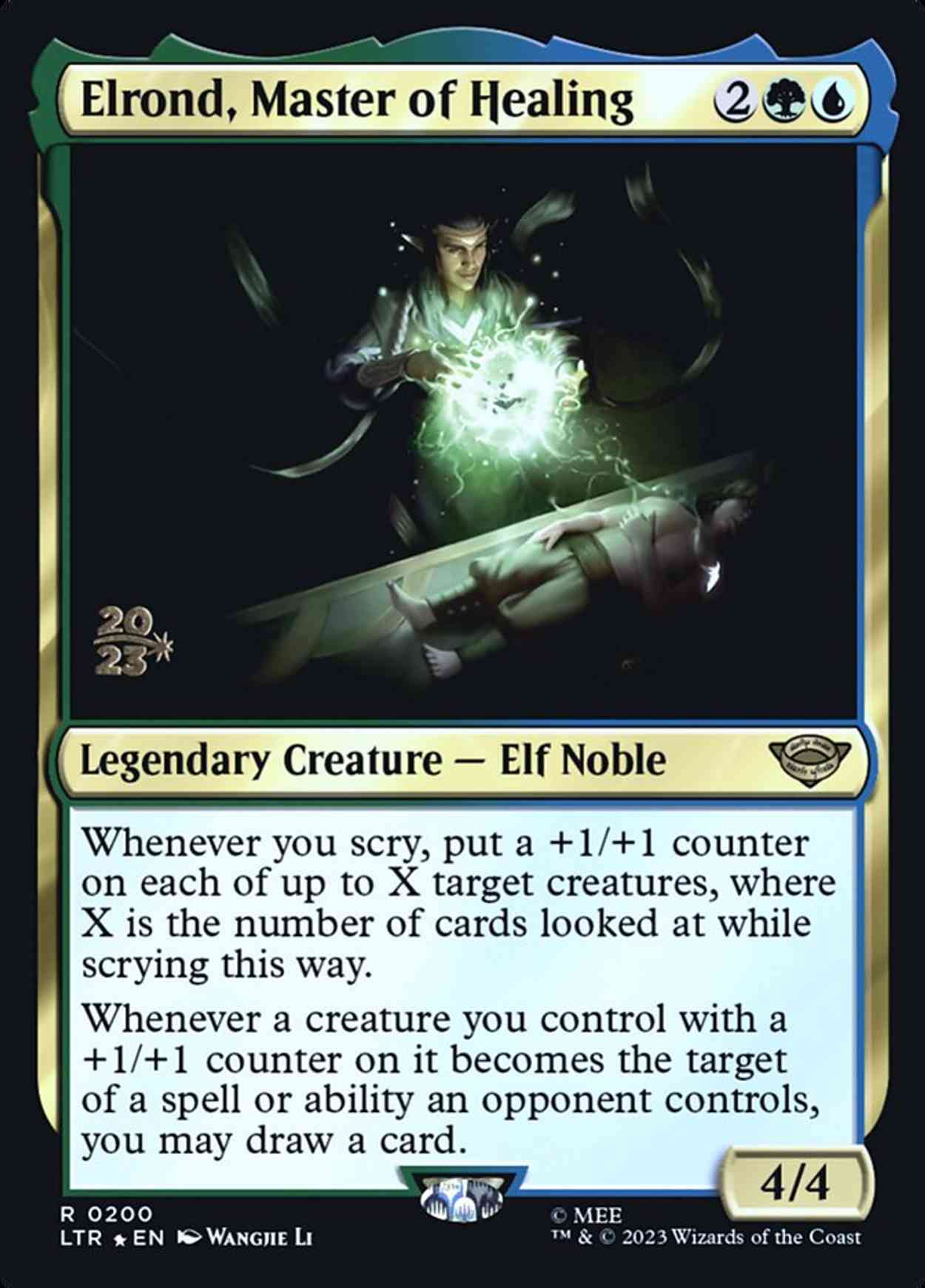 Elrond, Master of Healing magic card front