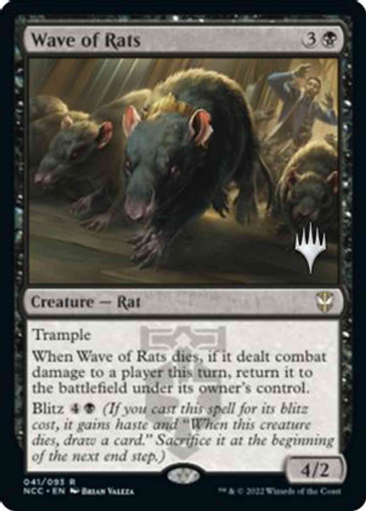 Wave of Rats magic card front