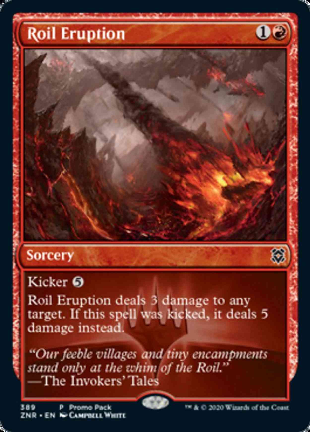 Roil Eruption magic card front