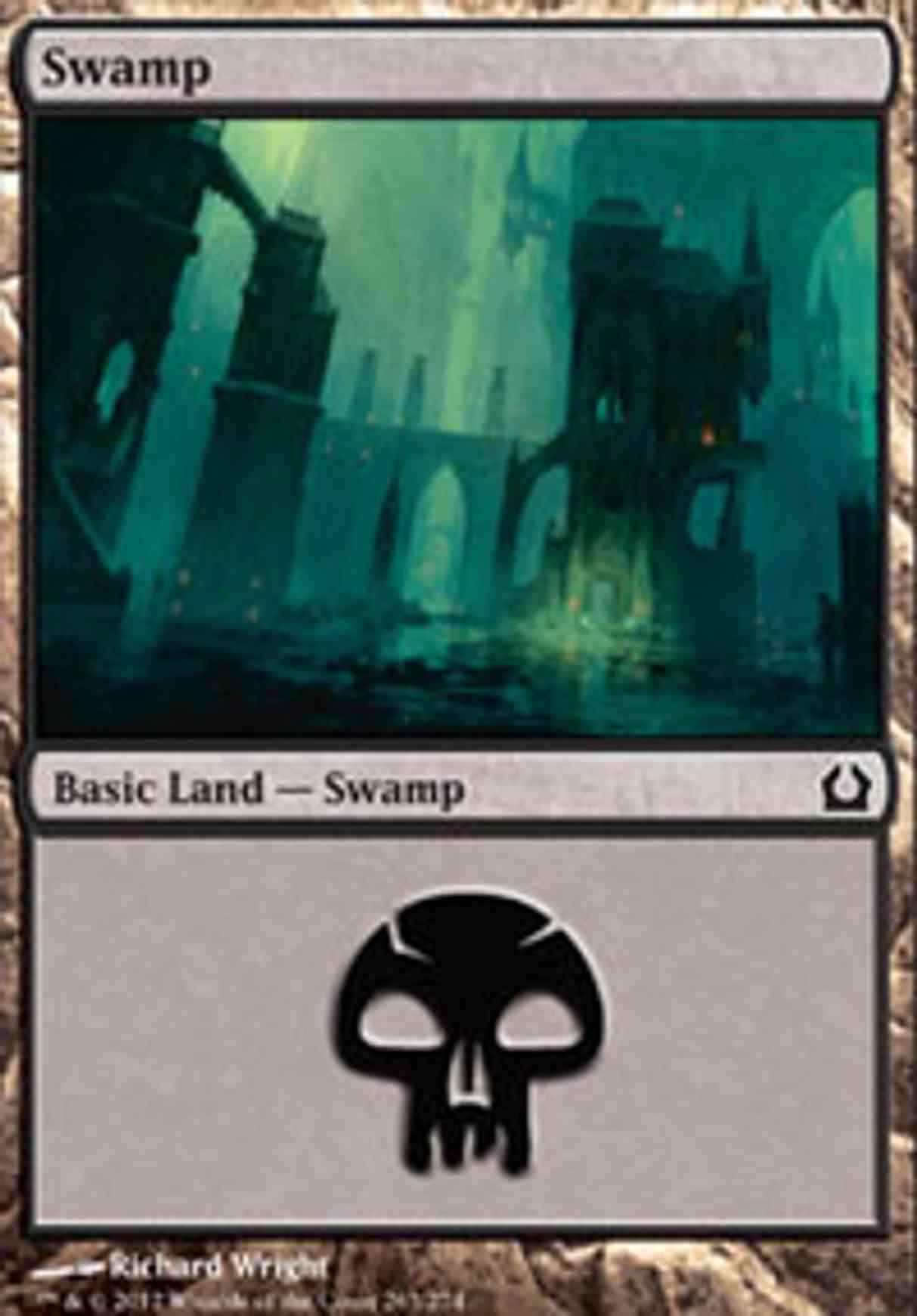 Swamp (263) magic card front