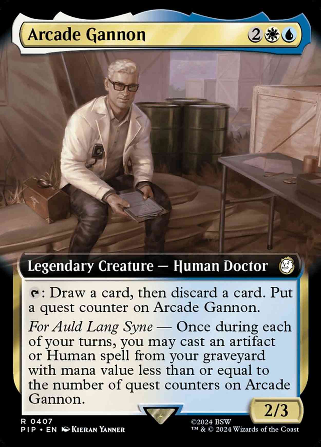 Arcade Gannon (Extended Art) magic card front