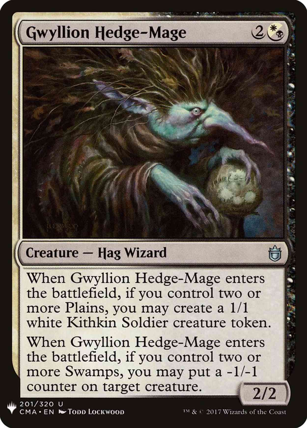 Gwyllion Hedge-Mage magic card front