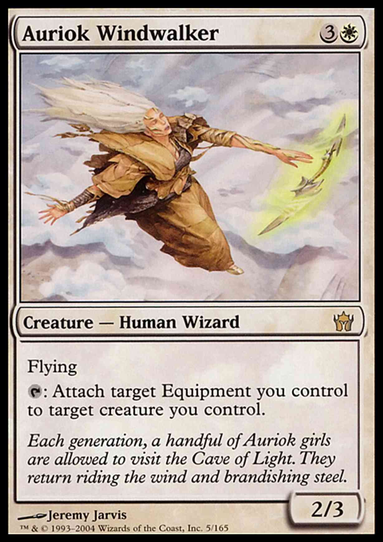 Auriok Windwalker magic card front