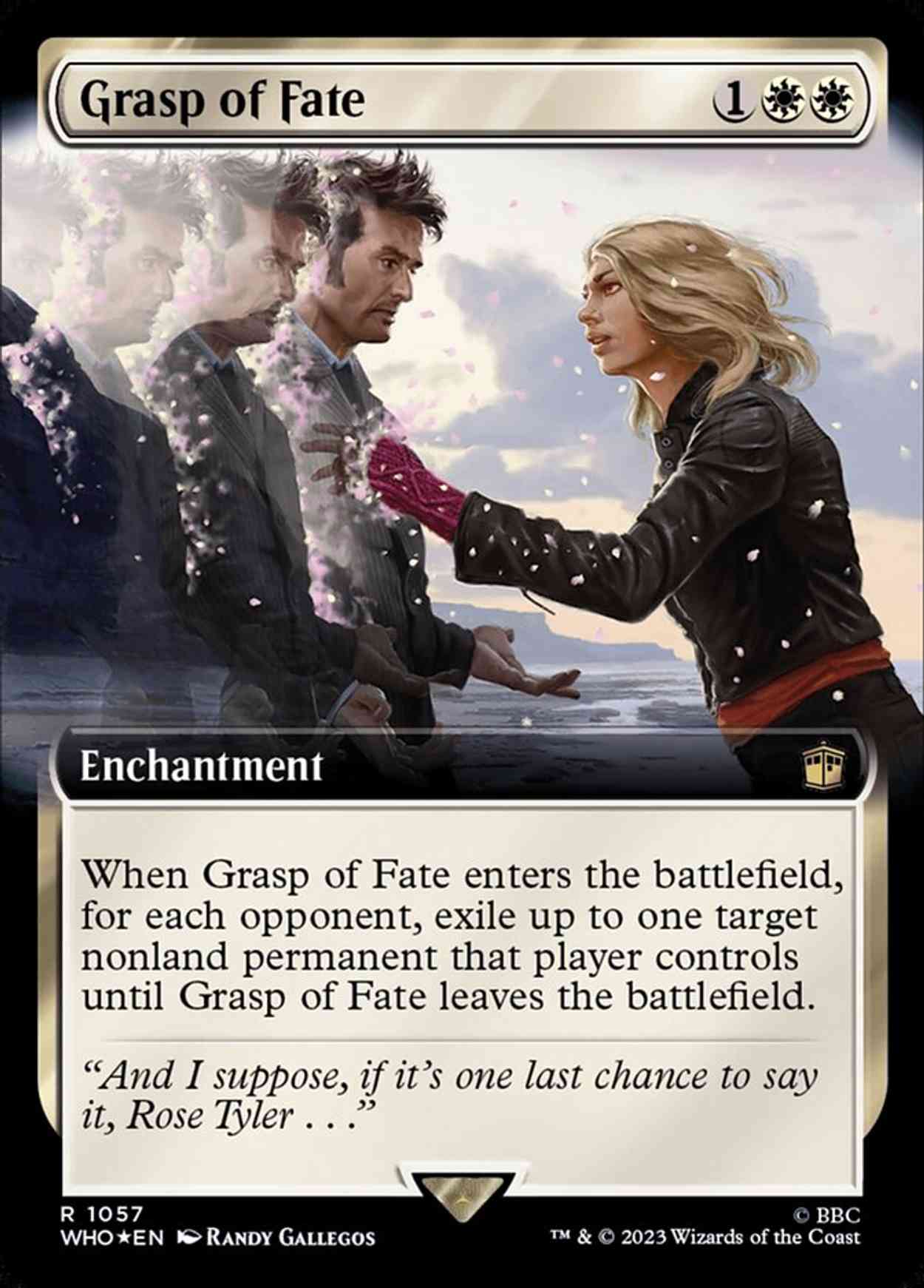 Grasp of Fate (Extended Art) (Surge Foil) magic card front