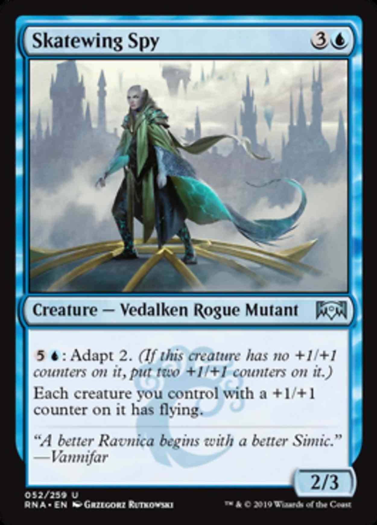 Skatewing Spy magic card front