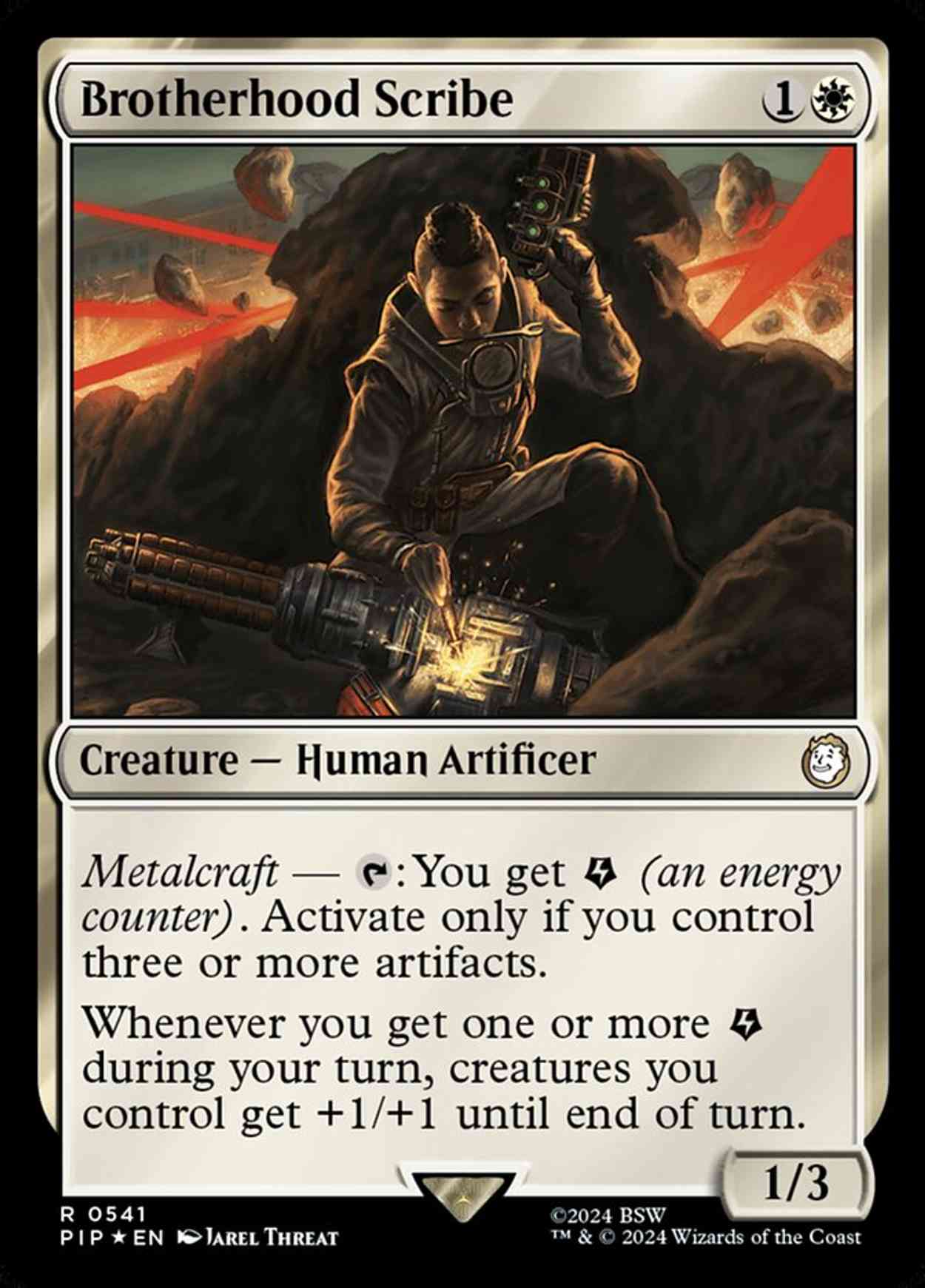 Brotherhood Scribe (Surge Foil) magic card front