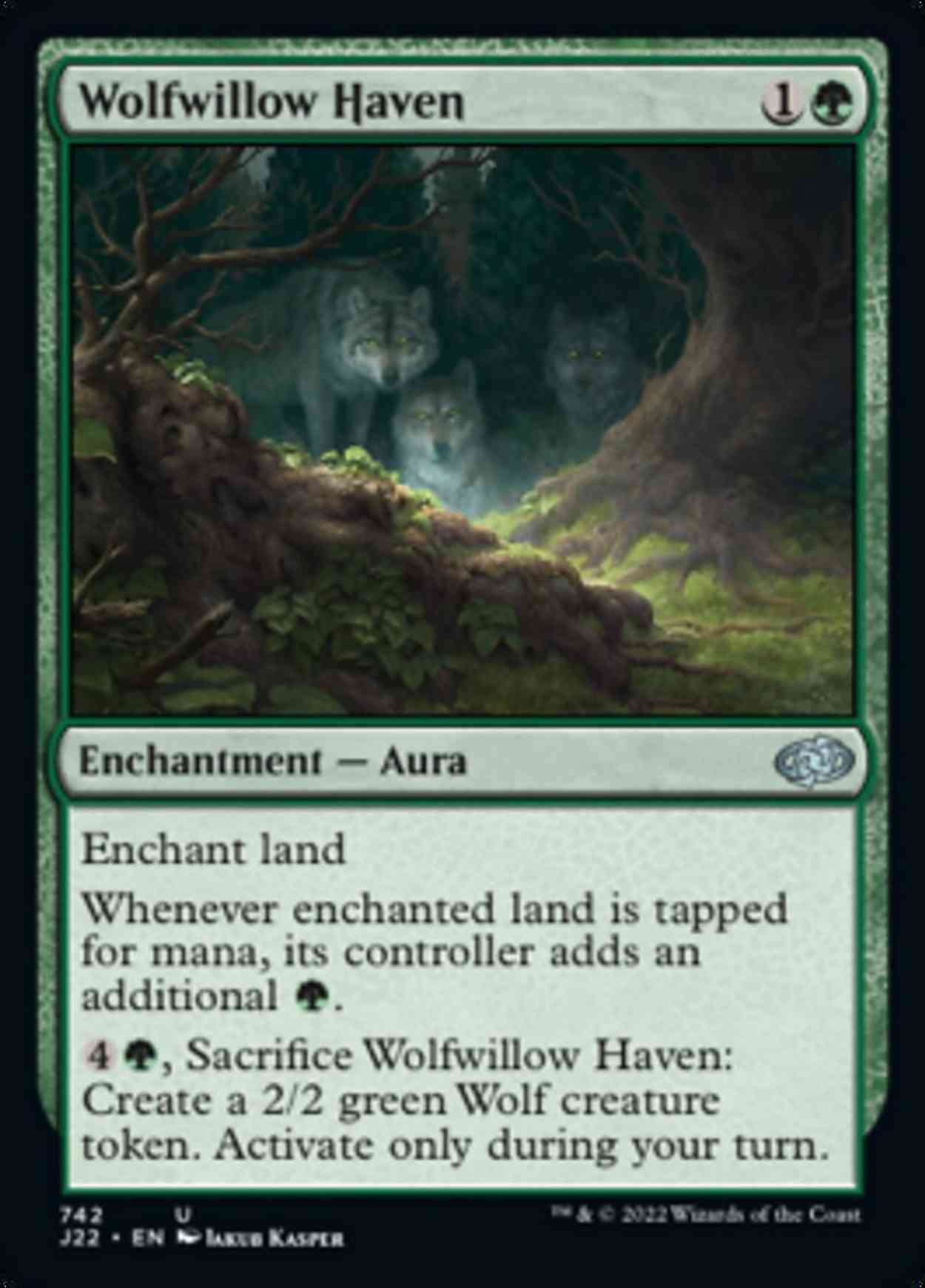 Wolfwillow Haven magic card front
