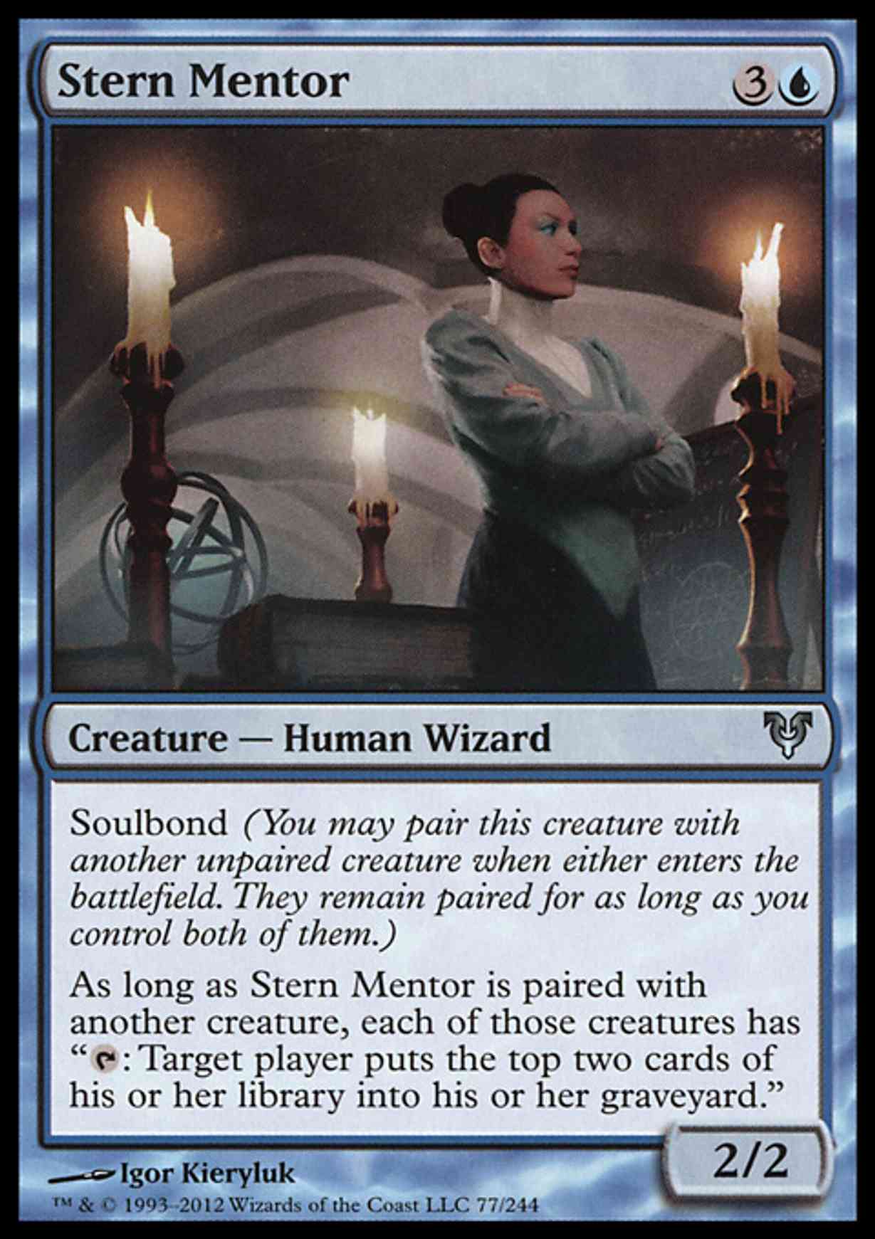Stern Mentor magic card front