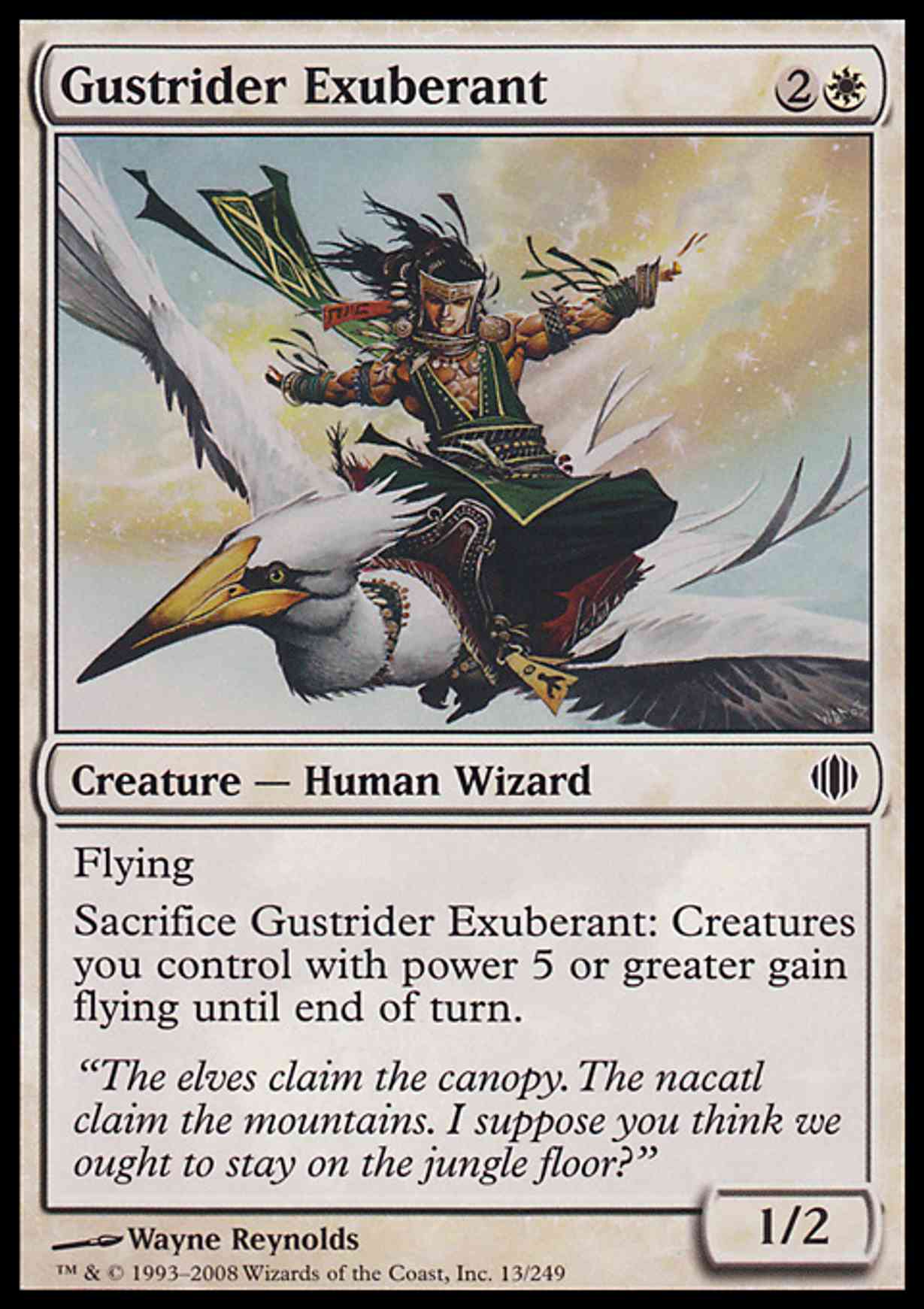 Gustrider Exuberant magic card front