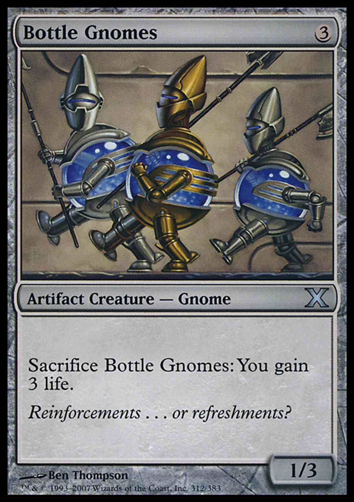 Bottle Gnomes magic card front