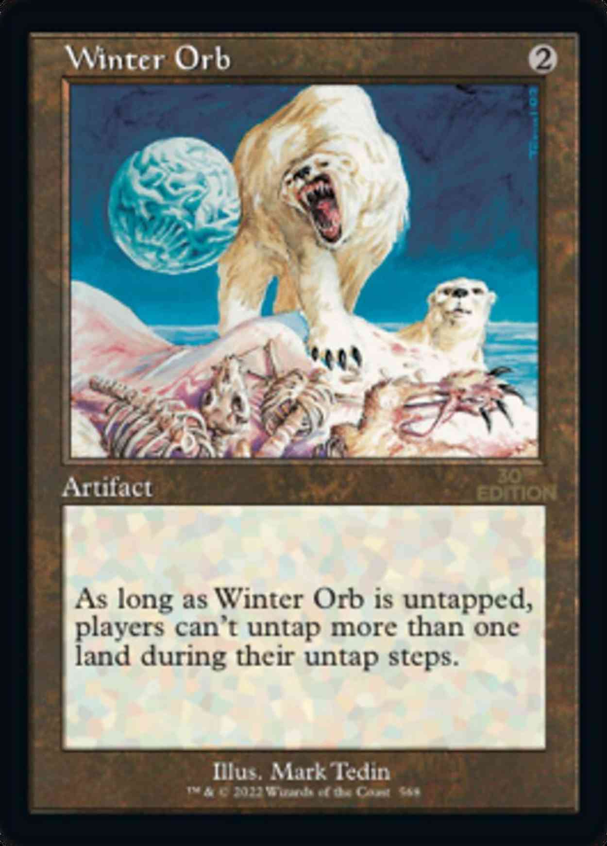 Winter Orb (Retro Frame) magic card front