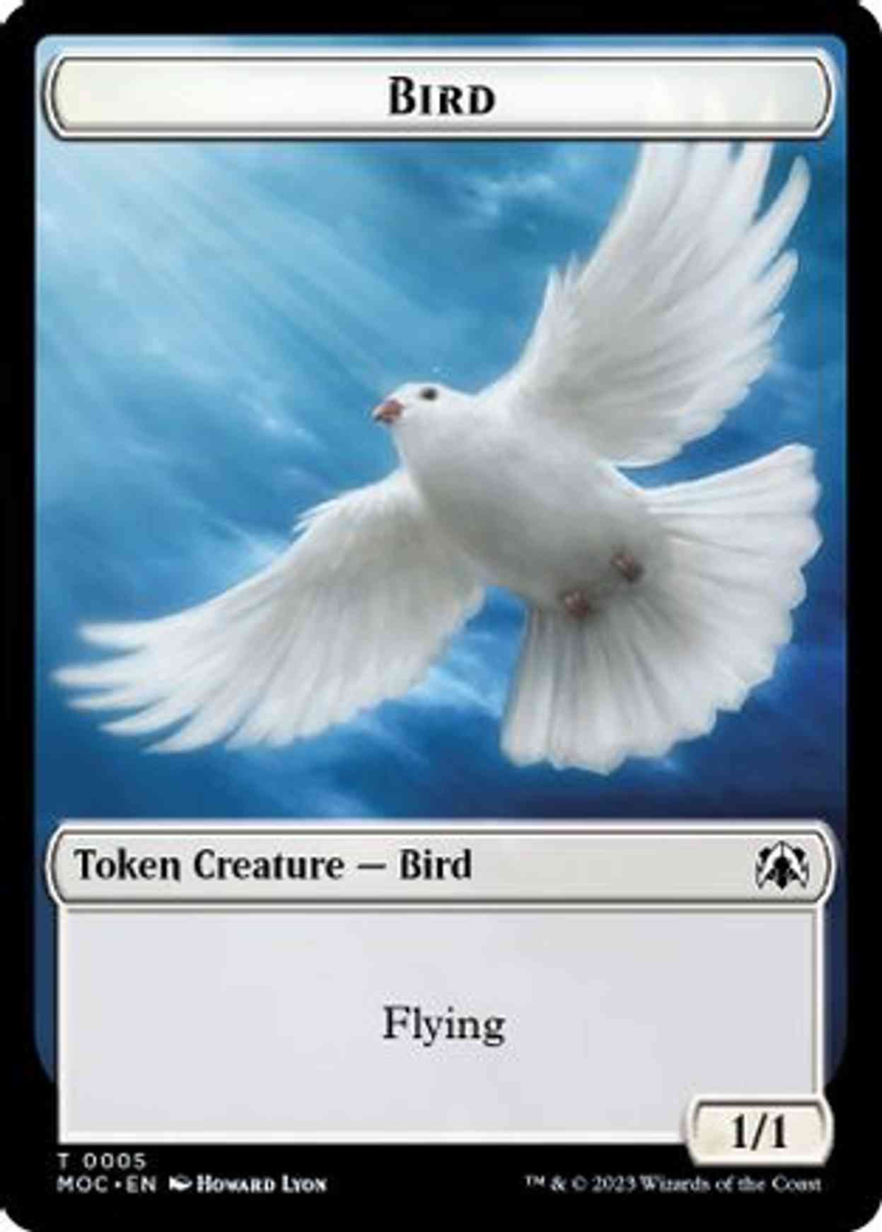Bird // Kobolds of Kher Keep Double-sided Token magic card front