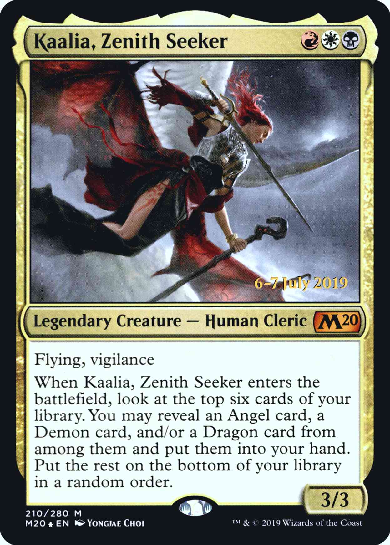 Kaalia, Zenith Seeker magic card front