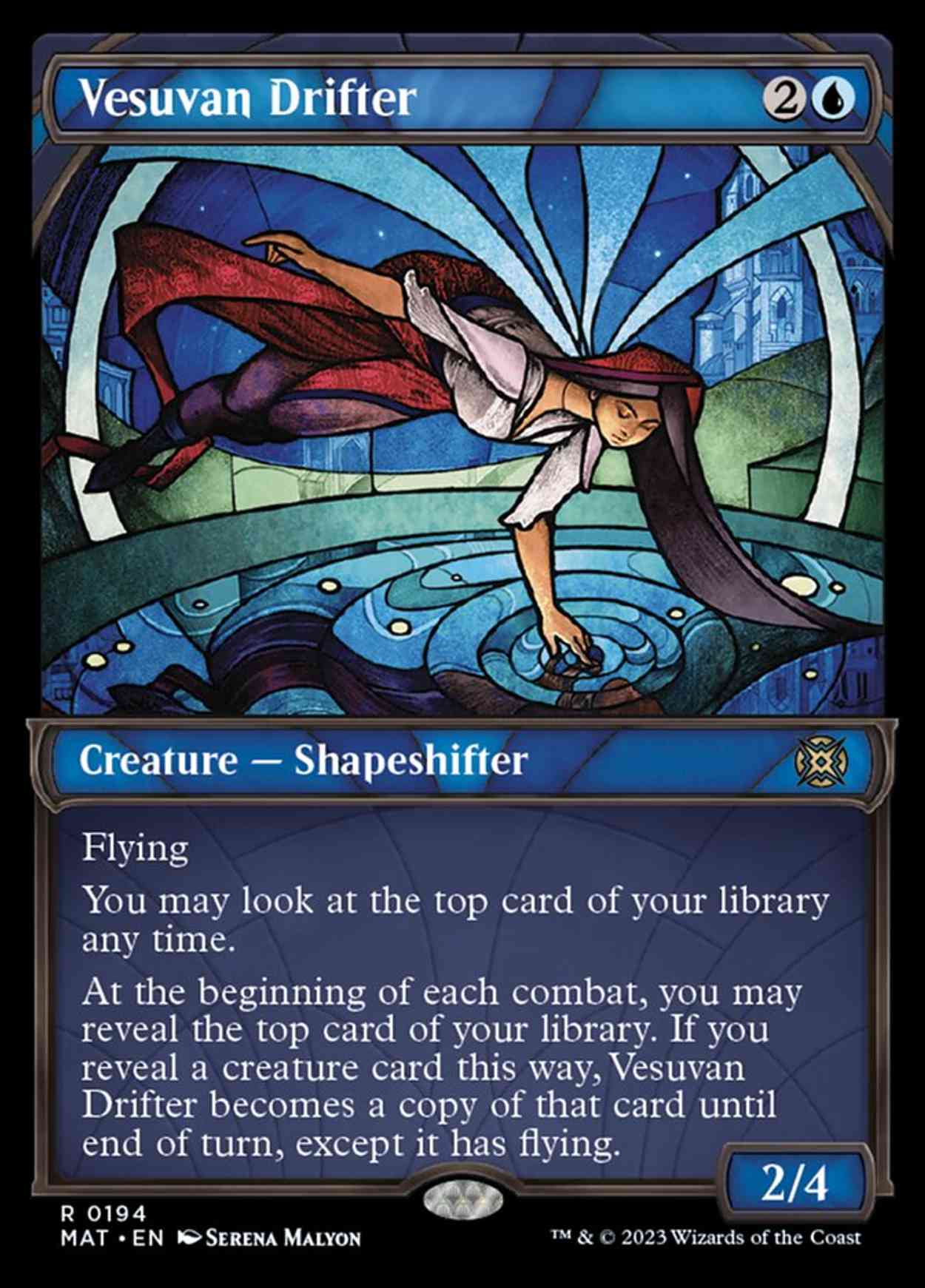 Vesuvan Drifter (Halo Foil) magic card front