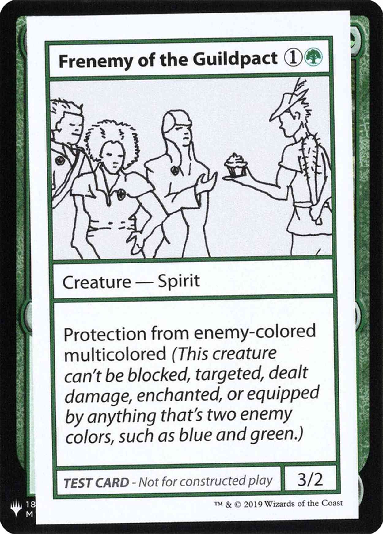 Frenemy of the Guildpact magic card front
