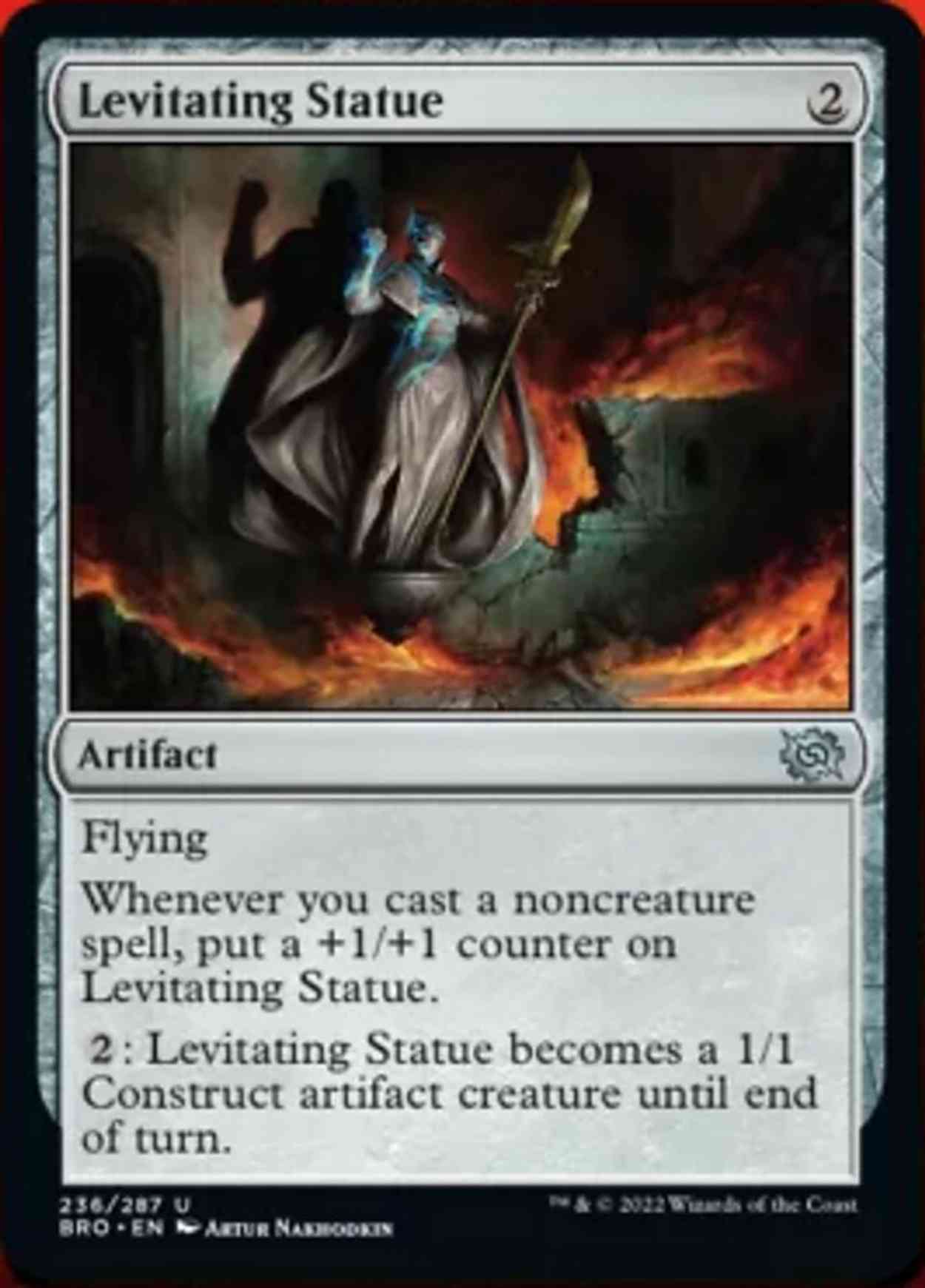 Levitating Statue magic card front