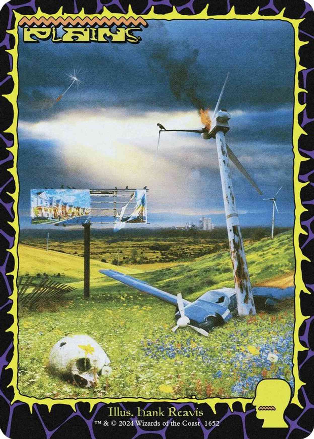 Plains (1652) magic card front