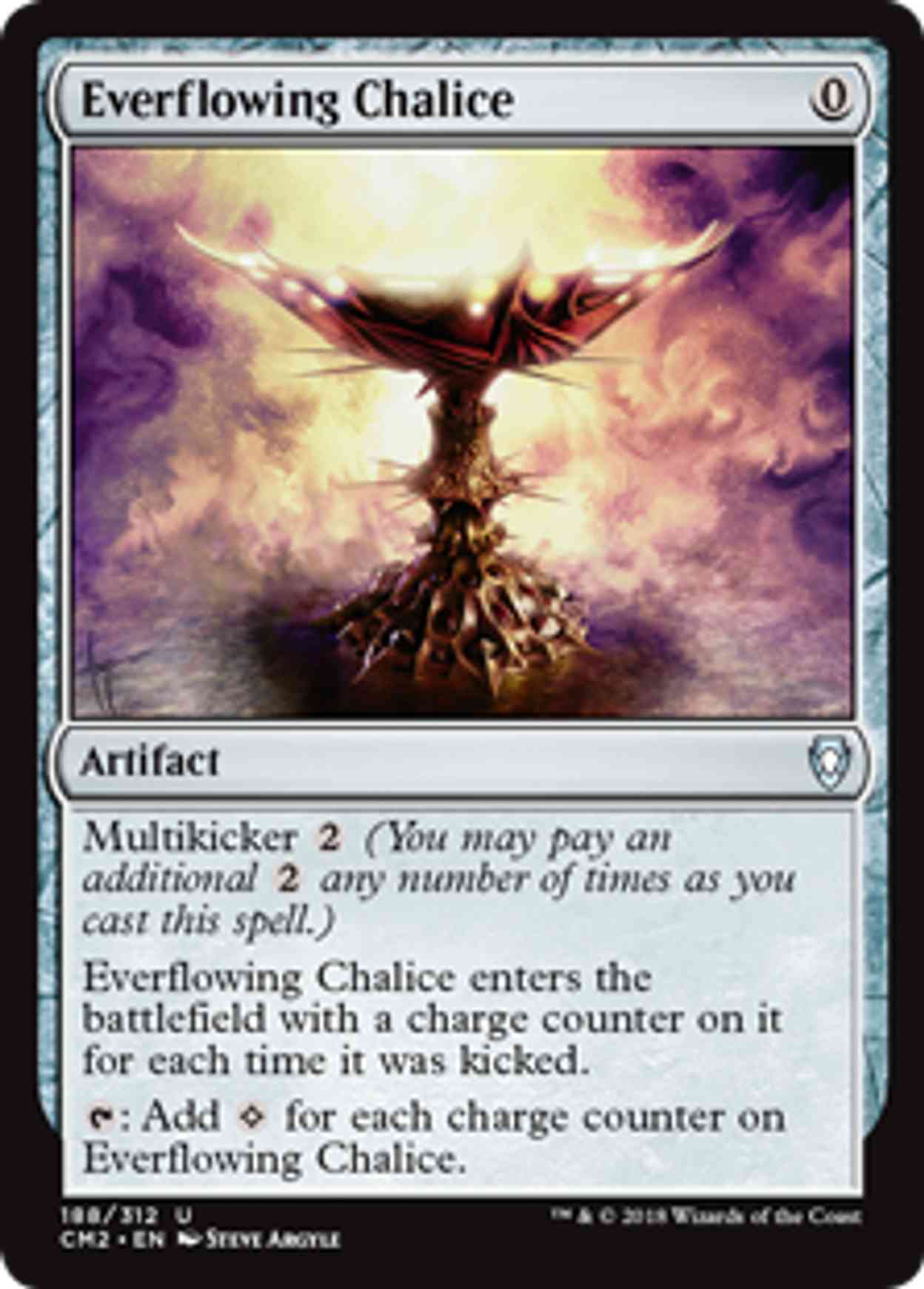 Everflowing Chalice magic card front
