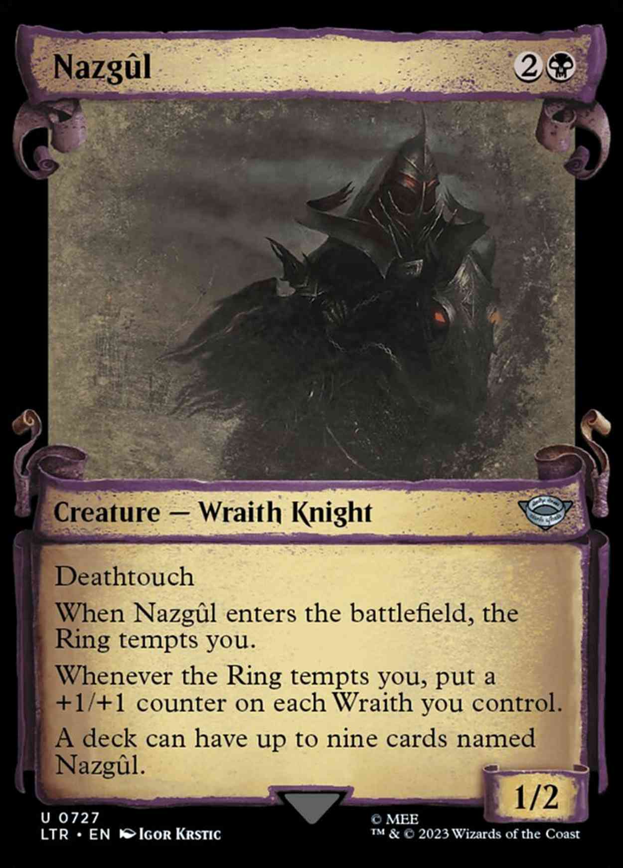 Nazgûl (0727) (Showcase Scrolls) magic card front