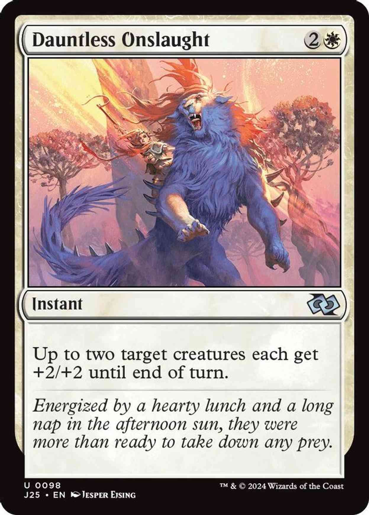 Dauntless Onslaught magic card front