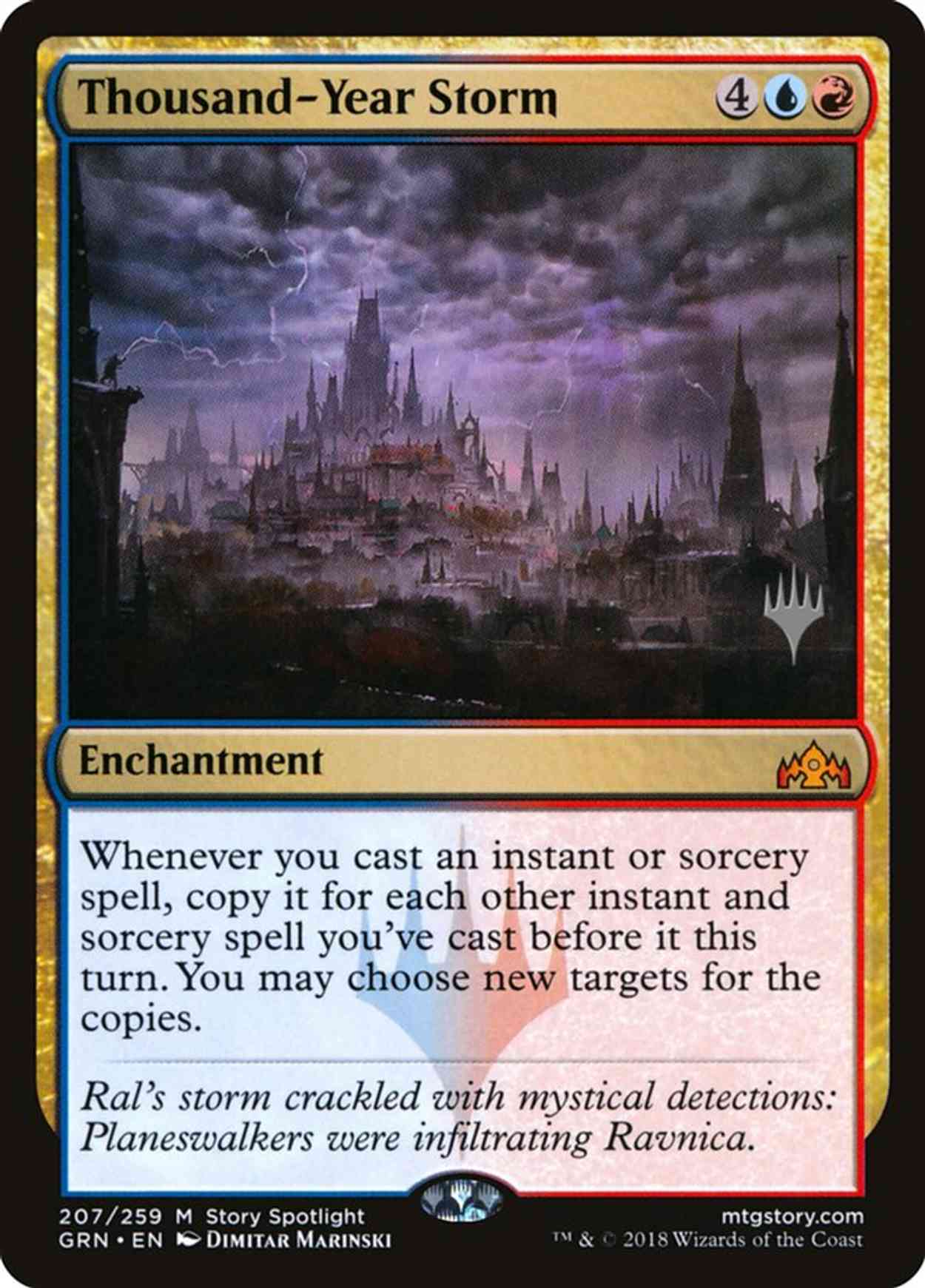 Thousand-Year Storm magic card front