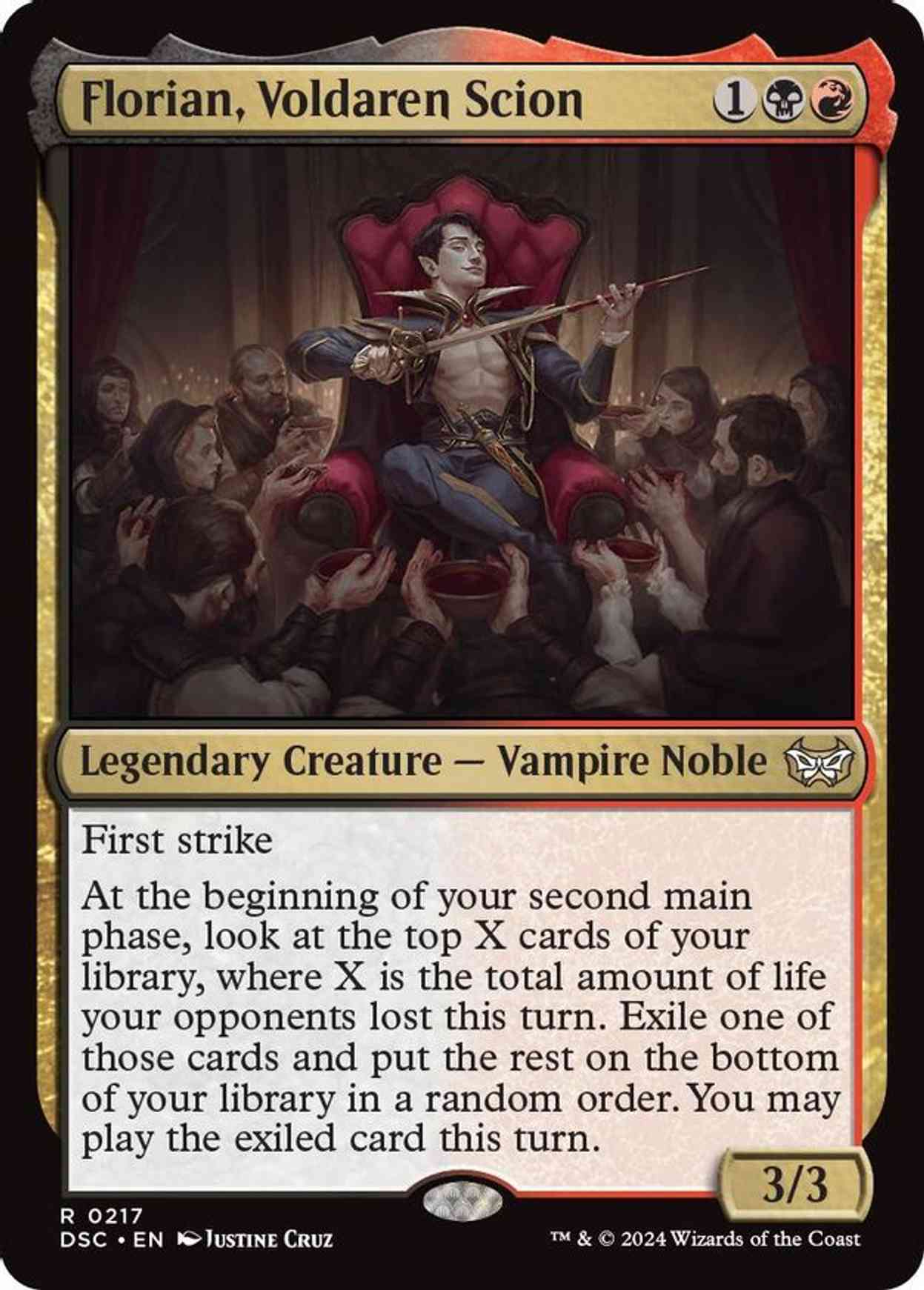 Florian, Voldaren Scion magic card front