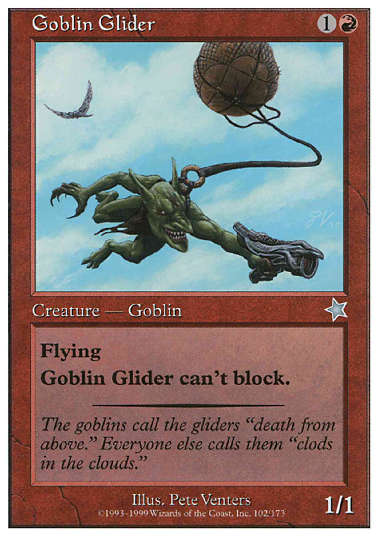 Goblin Glider magic card front