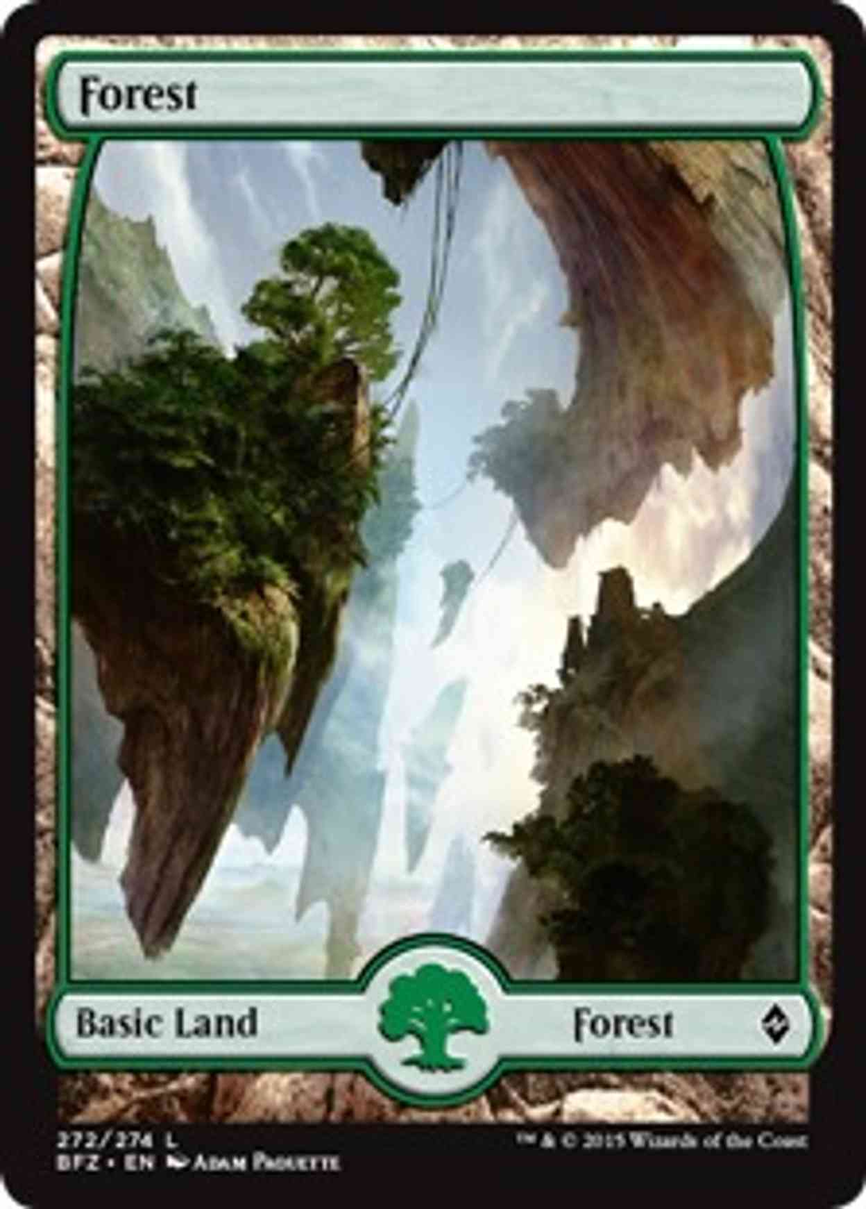Forest (272) - Full Art magic card front