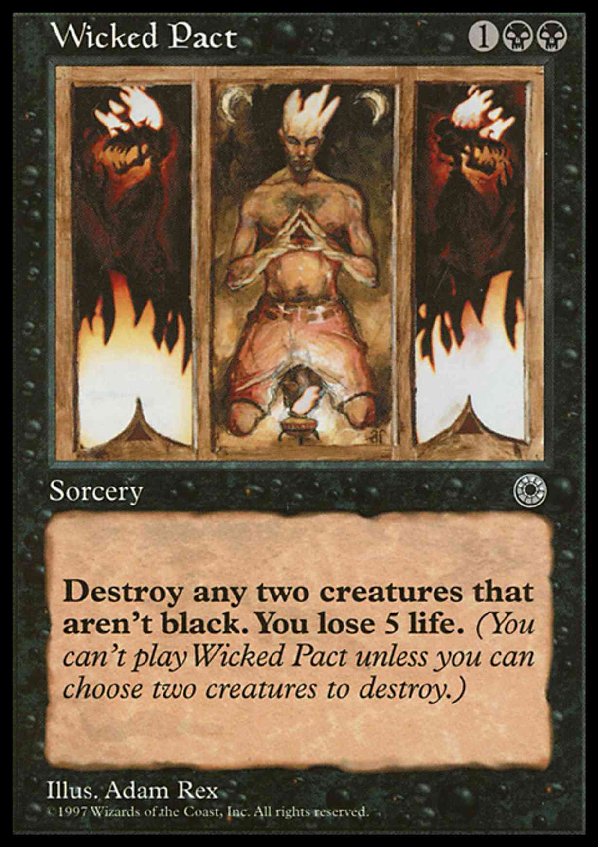 Wicked Pact magic card front