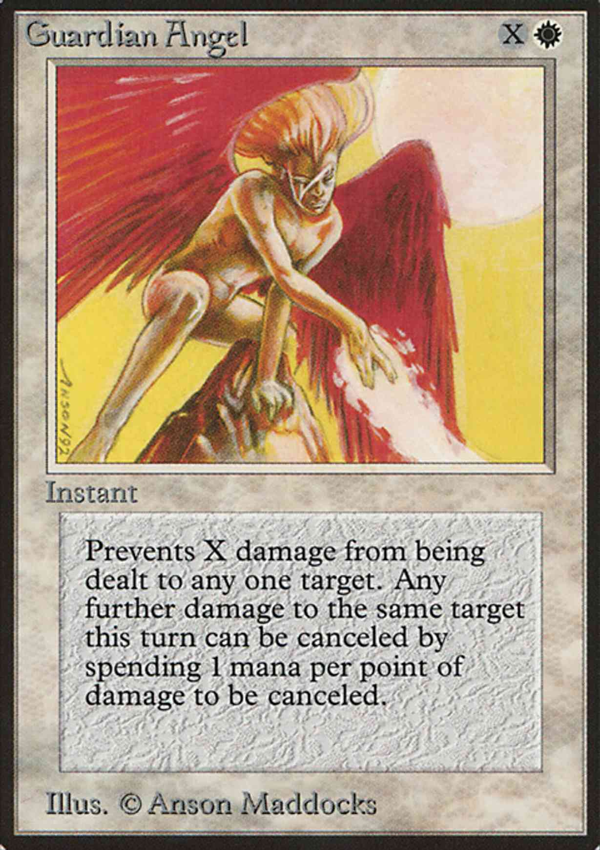 Guardian Angel magic card front