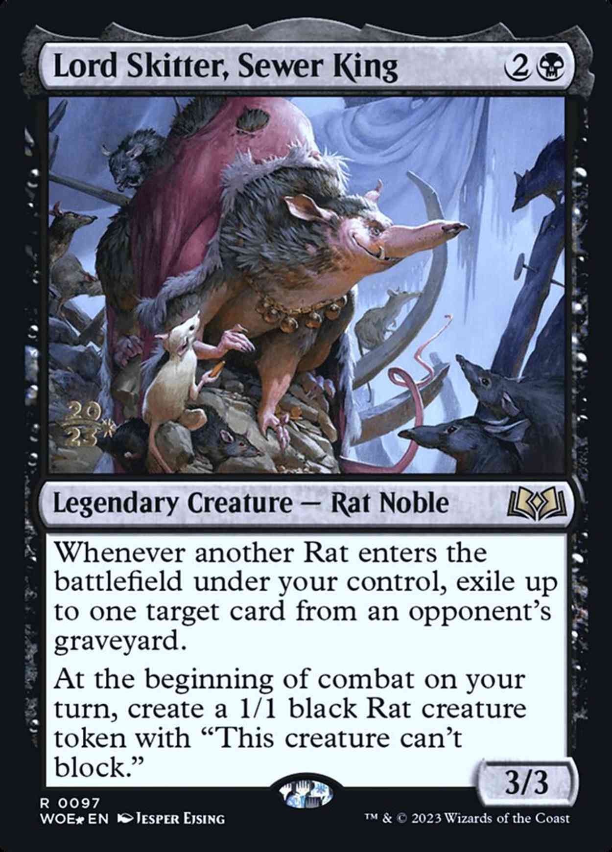 Lord Skitter, Sewer King magic card front